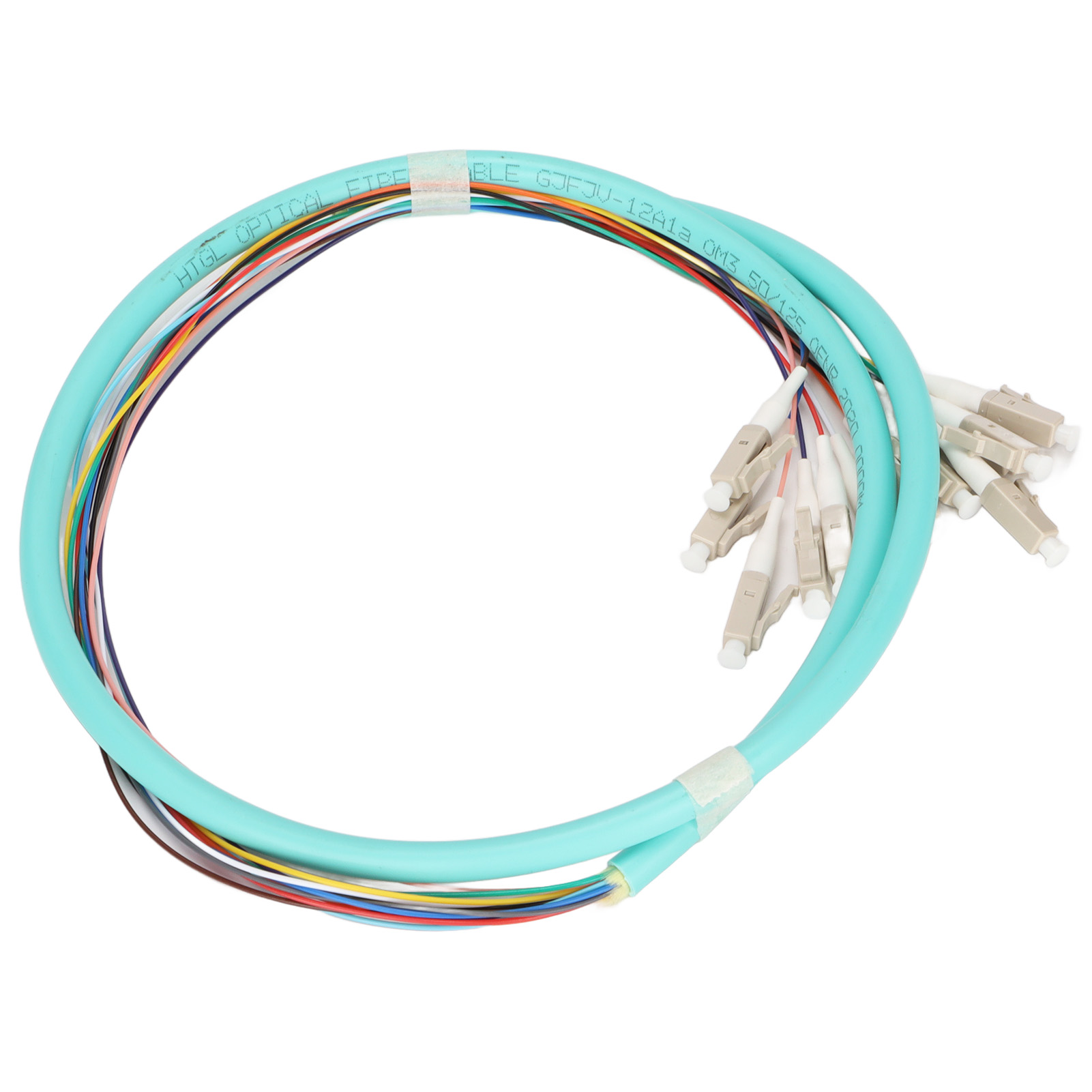 12-adriges Glasfaserkabel, Keramikferrulen, Geringe Einfügedämpfung, Singlemode-patchkabel Für Instrumente