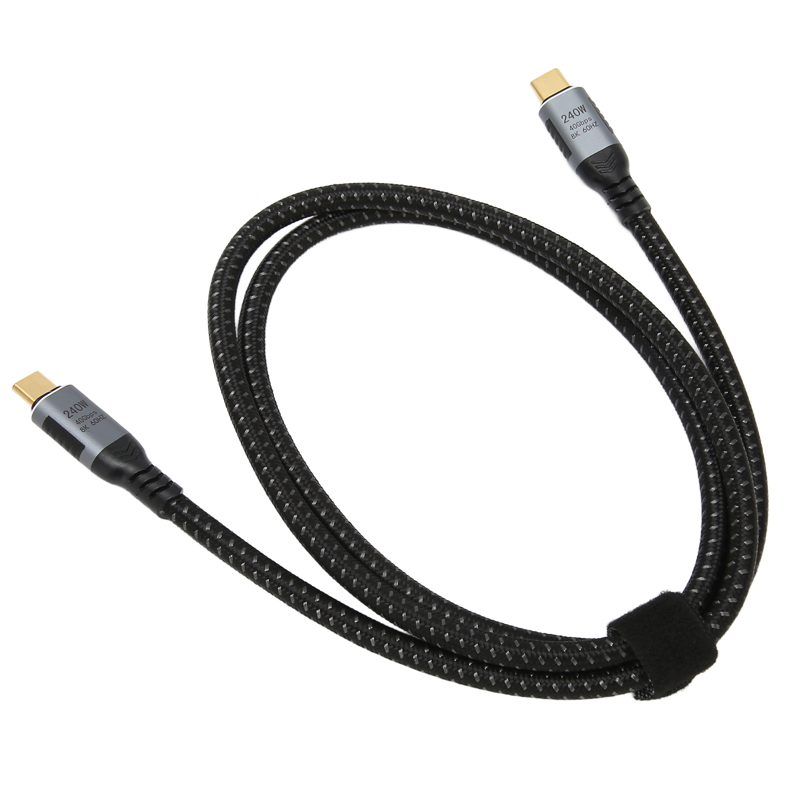 Usb-c 4.0 Gen 3 40 Gbit/s 240 W Kabel – 8k 60 Hz Kompatibel Mit Laptops Und Tablets – 1,2 M