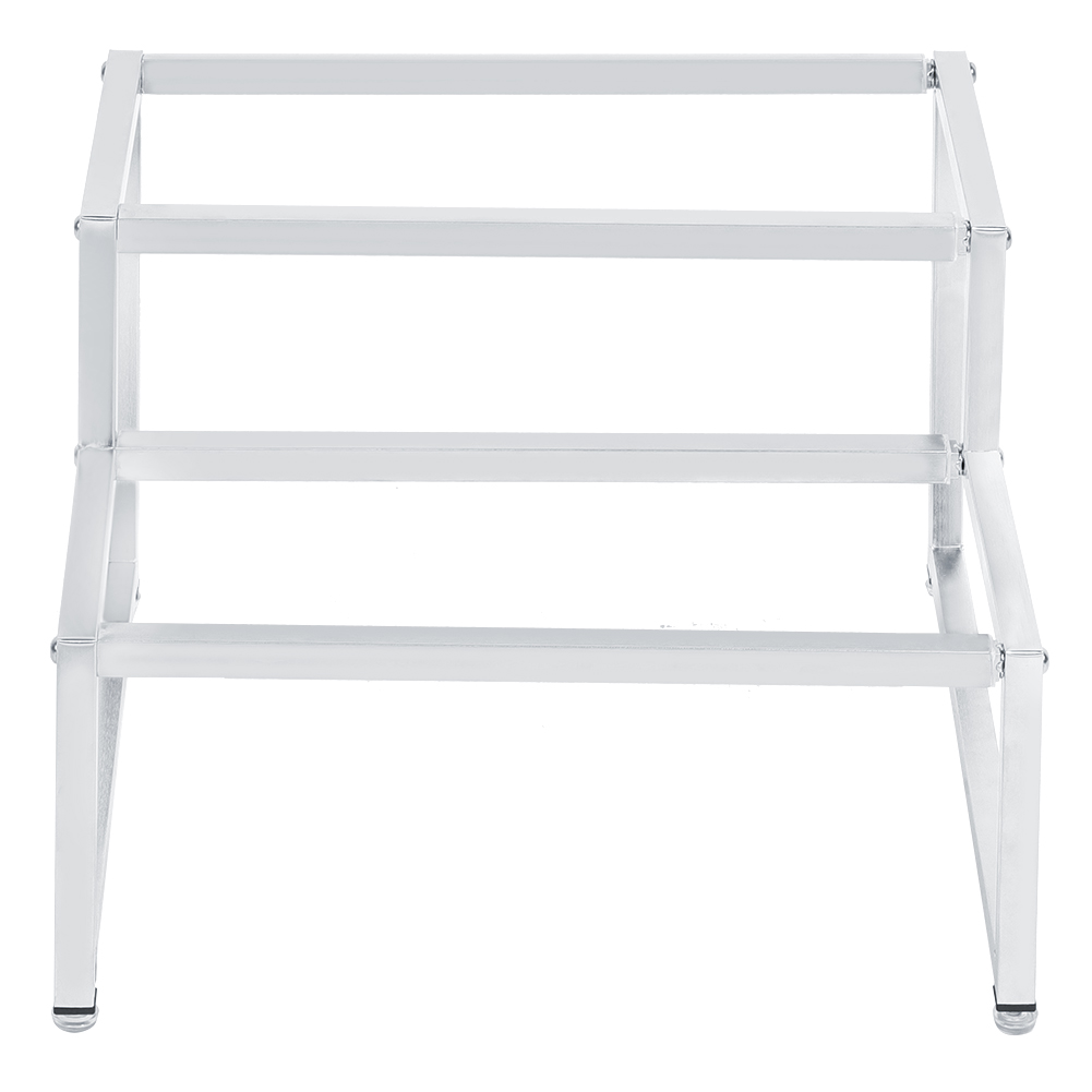 Ausziehbarer, Wandmontierter Marmeladenglasständer, 35–60 Cm, 2 Ebenen, Edelstahl