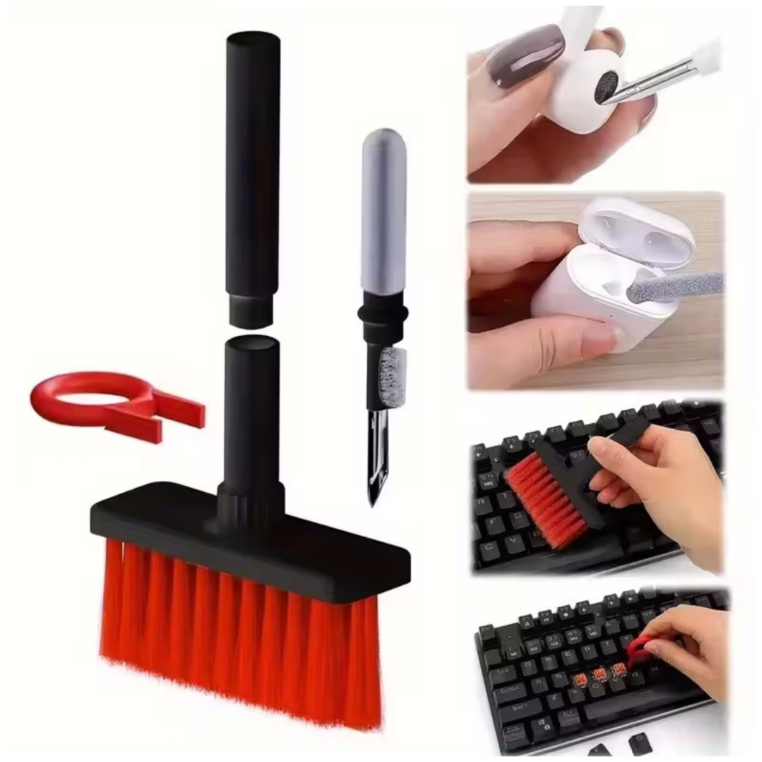 5-in-1-reinigungsset Für Mechanische Tastaturen, Kopfhörer-reinigungsset Mit Tastenkratzer (farbe Zufällig)