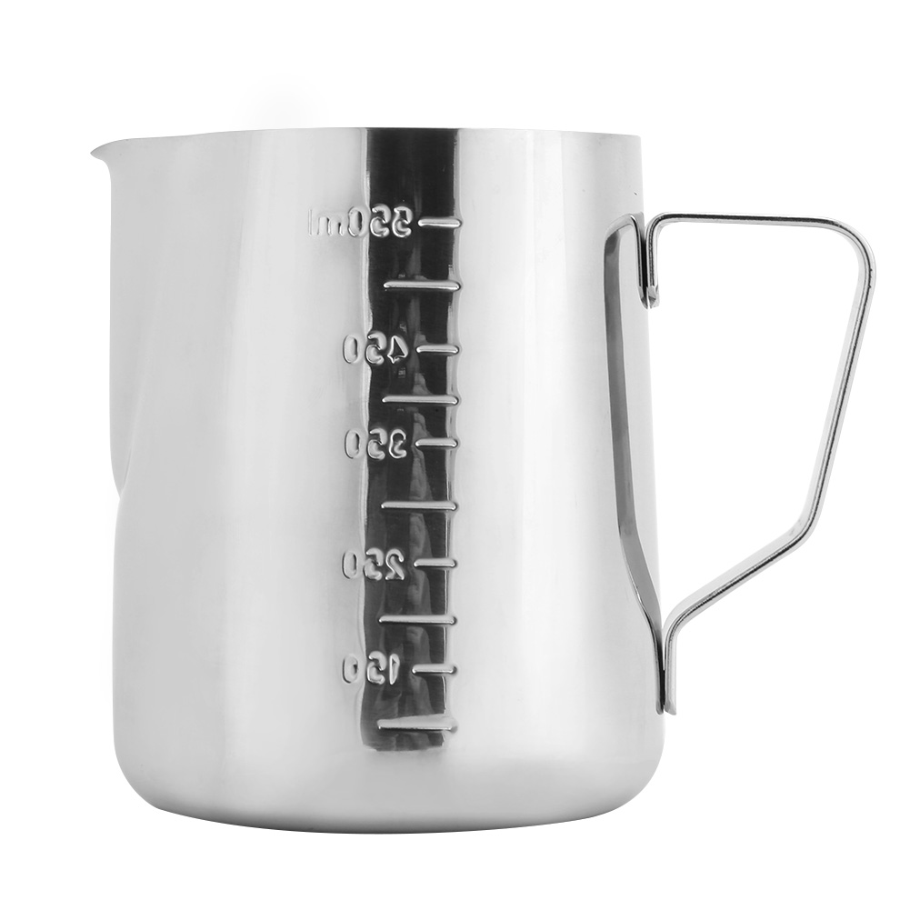 Milchkännchen Aus Edelstahl Zum Aufschäumen Von Kaffee, Latte-art-becher, 550 Ml