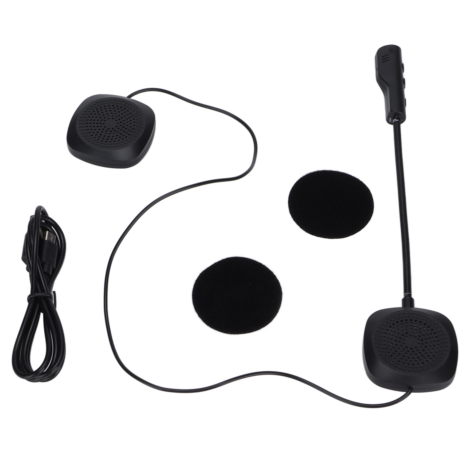 Mh04 Bluetooth-motorrad-headset Mit Integriertem Mikrofon, Kabelloser Freisprechkopfhörer Für Reisen