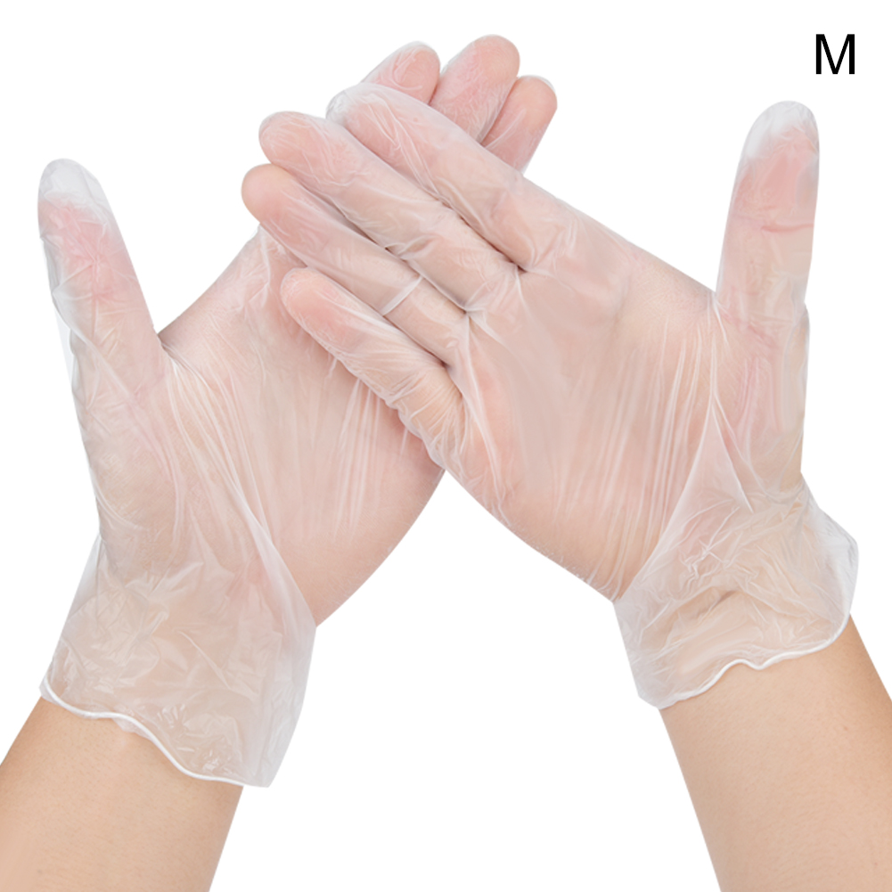 100 Einweg-pvc-handschuhe Pro Packung – Professioneller Schutz Für Arbeiten Im Freien