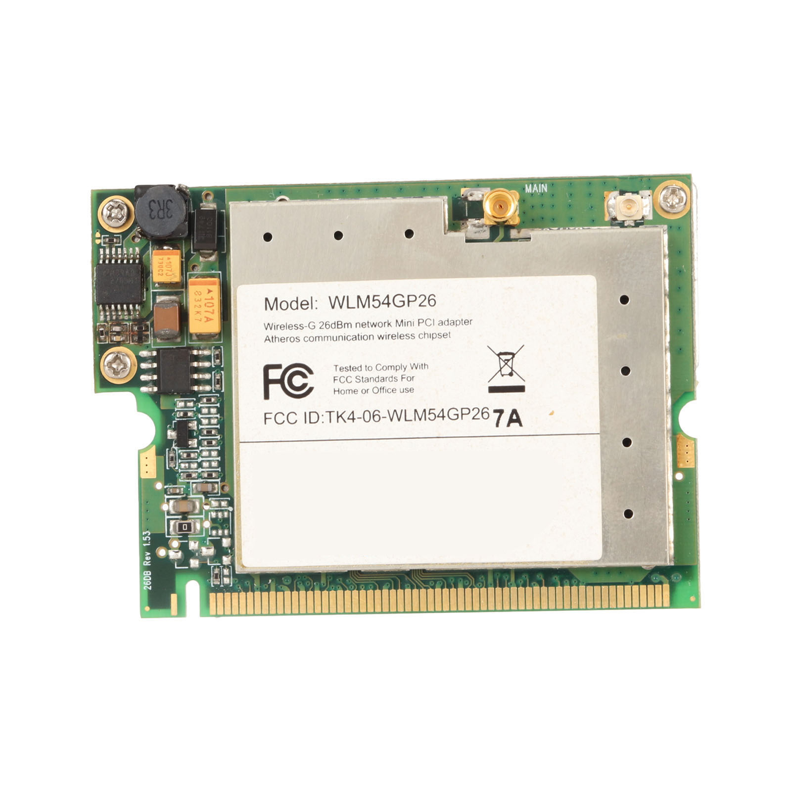 Mini-pci-wlan-karte 2,4 Ghz 108 Mbit/s Für Router Und Laptop