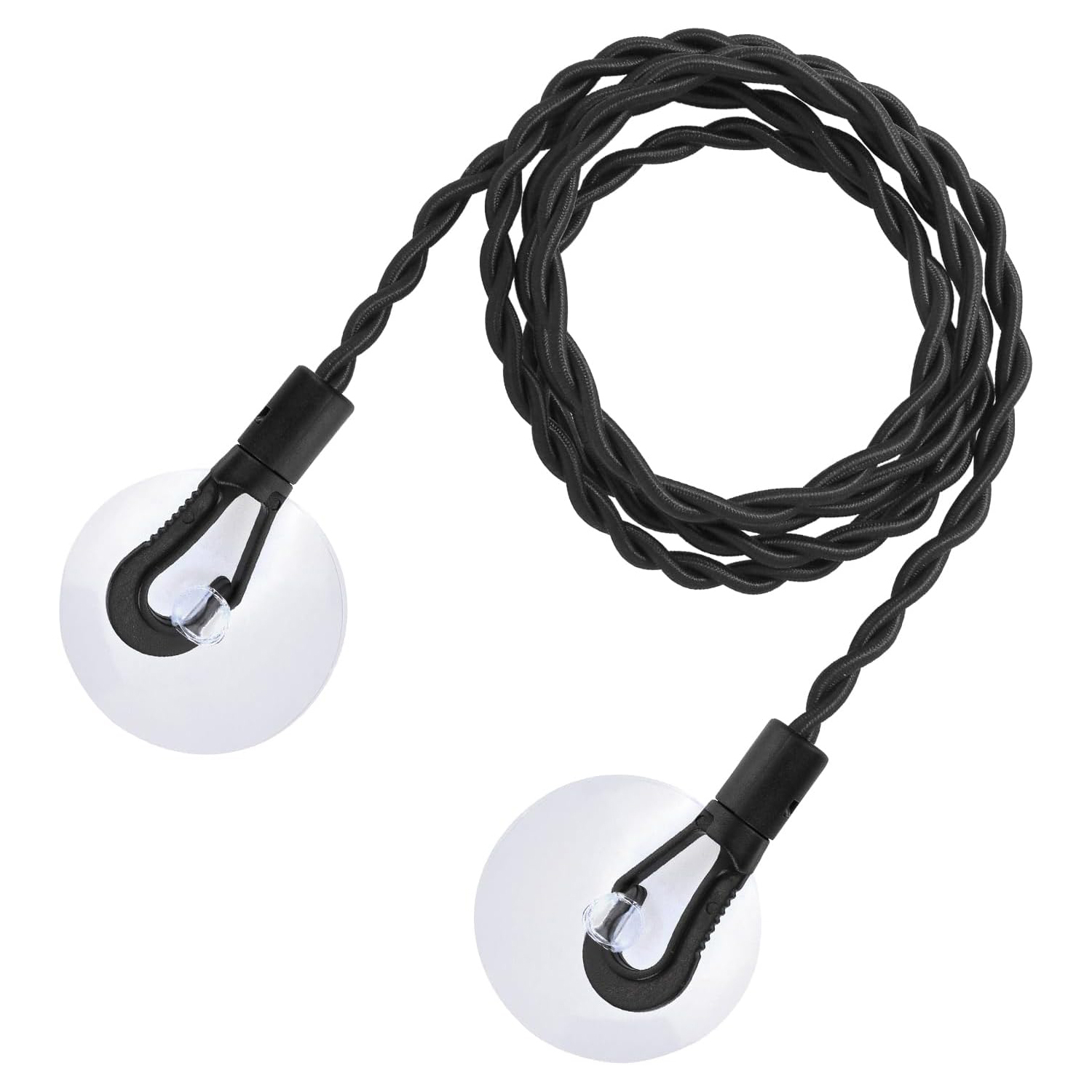 Tragbare, Ausziehbare Wäscheleine Mit Saugnäpfen Und Haken Für Reisen, Camping Und Zuhause – Praktisches Reise- Und Outdoor-accessoire.