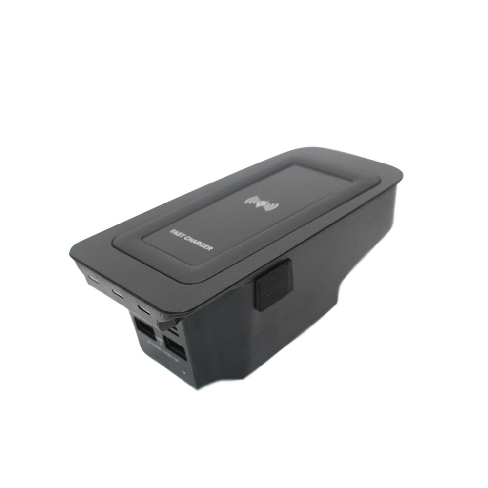 15w Wireless Charging Station, Induction Fast Charging Pad For S60/v60/xc60/s90/v90/xc90, Middle Console Accessory.