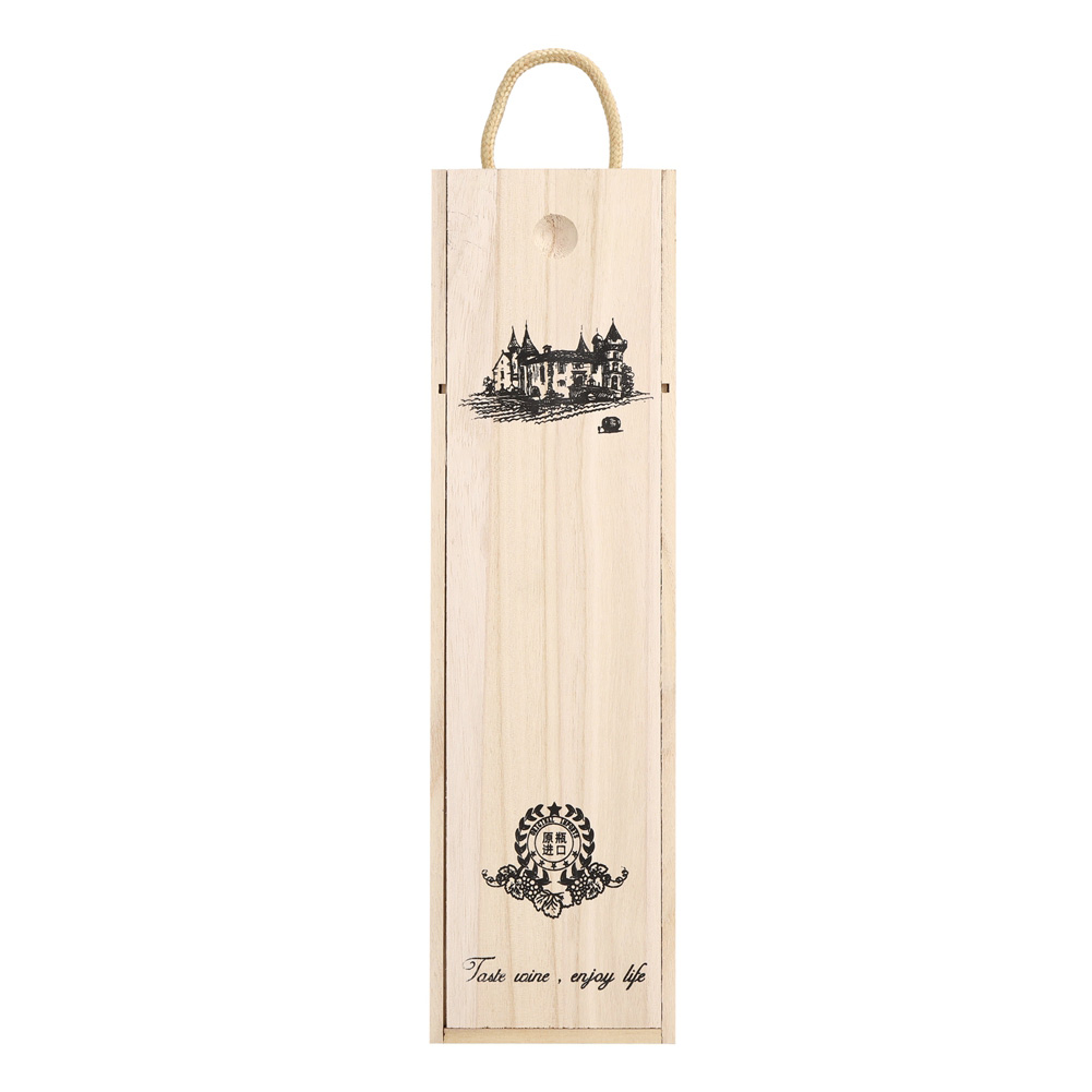 Tragbare Retro-weinkiste Aus Holz Zur Eleganten Aufbewahrung, Dekoratives Geschenk