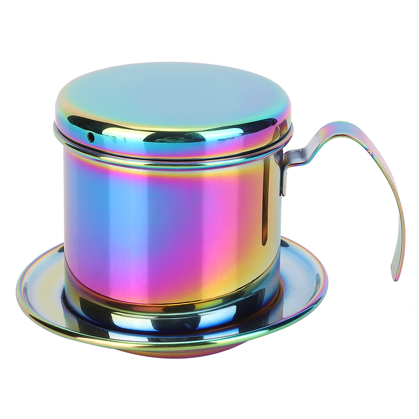 Tragbarer Kaffeefilter Aus Edelstahl Mit Wiederverwendbarem Filter