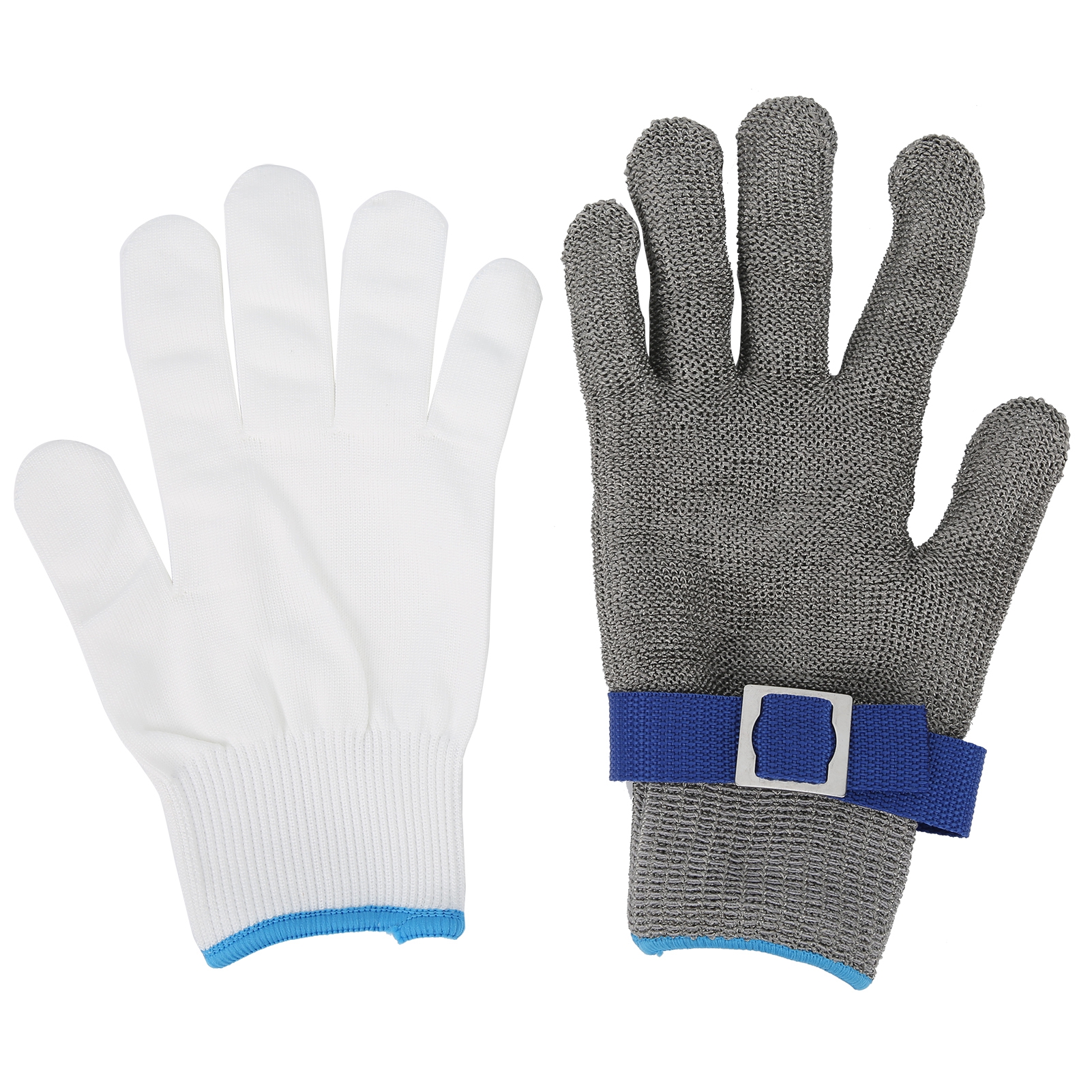 Universelle Schnittfeste Edelstahl-schutzhandschuhe Der Schutzklasse 5 (größe M)