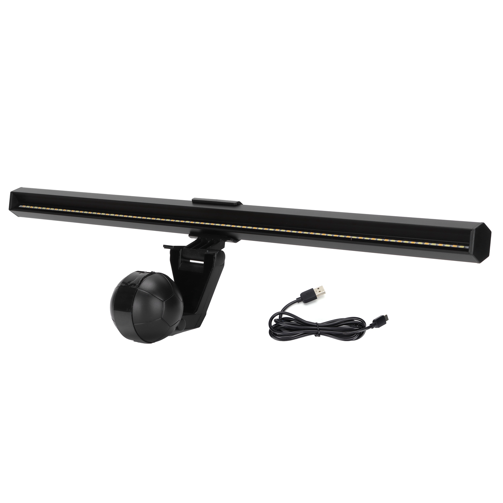 Zweifarbige Led-leiste Mit Warmem Und Kaltem Licht, Inklusive Ständer Und Kabel, Für Laptop-bildschirm, Augenschutz