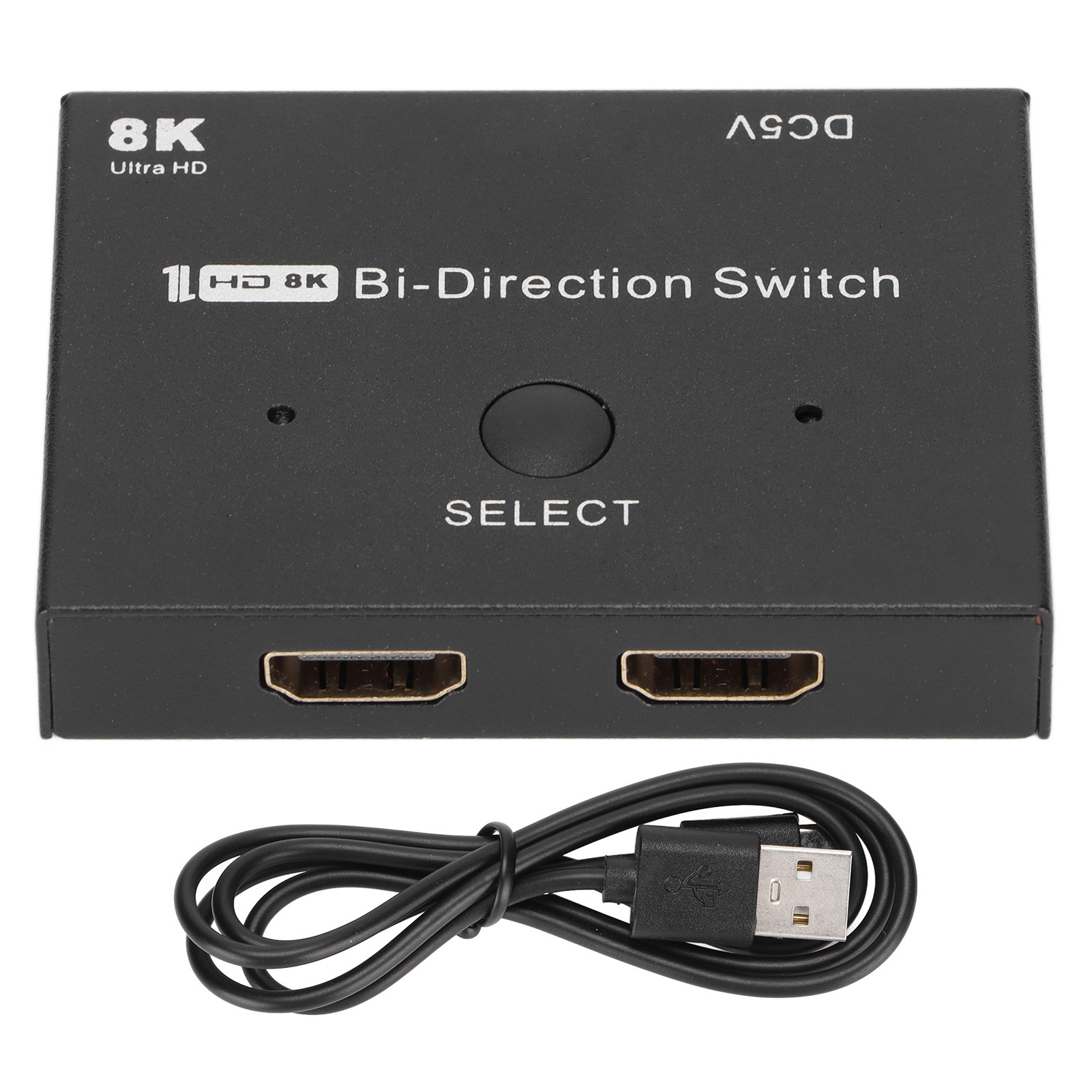 Bidirektionales Hdmi-splitterkabel 8k 60hz 4k 120hz, 2 Eingänge 1 Ausgang Für Ps5, Xbox, Pc Und Fernseher