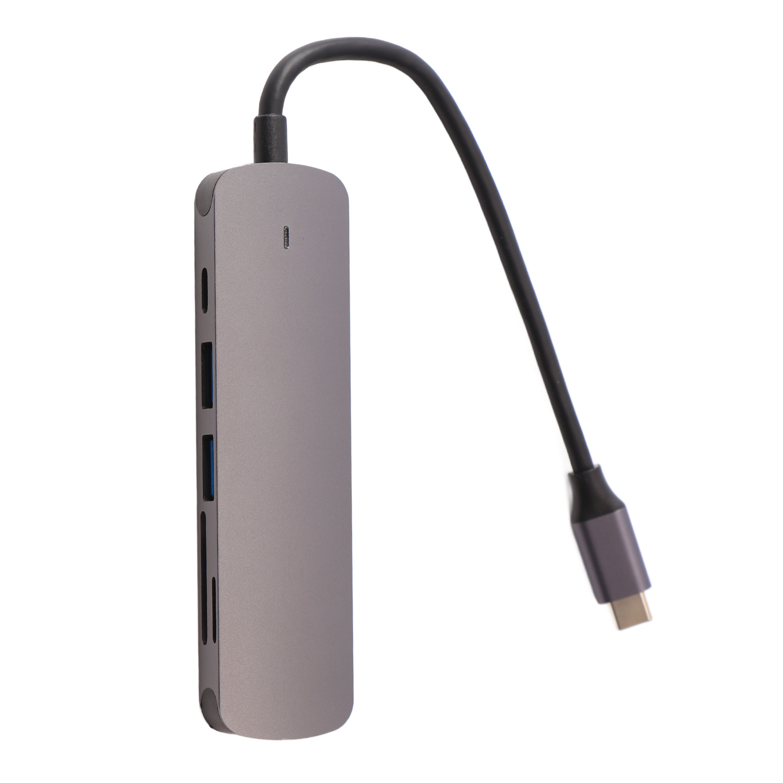 6-in-1 Usb-c Dockingstation Mit Pd-ladefunktion, Usb 2.0/3.0-anschlüssen, Speicherkartenleser Und 4k-hdmi-schnittstelle Für Laptops