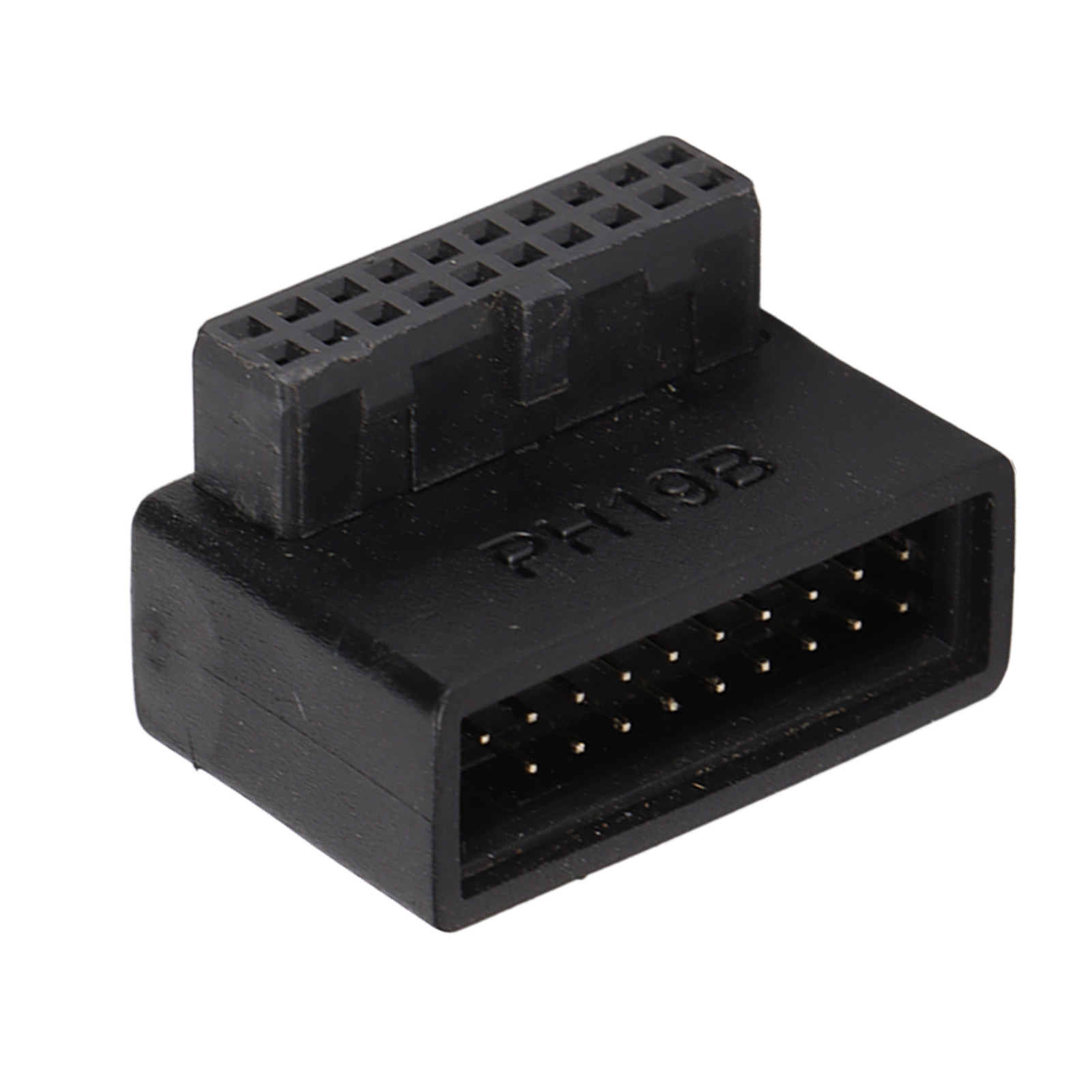 90°-usb-3.0-adapter Mit Mehrlagiger Leiterplatte, Einfache Installation, 19/20-poliger Stromanschluss Ph19b