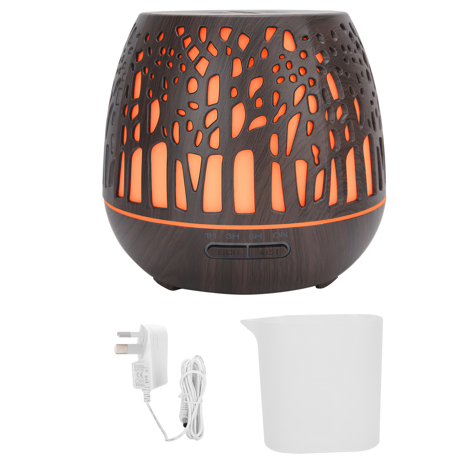 Ultraschall-aromatherapie-diffusor Mit Luftbefeuchter Und Nachtlichtfunktion Für Zuhause Und Büro (110–240 V), Australischer Stecker