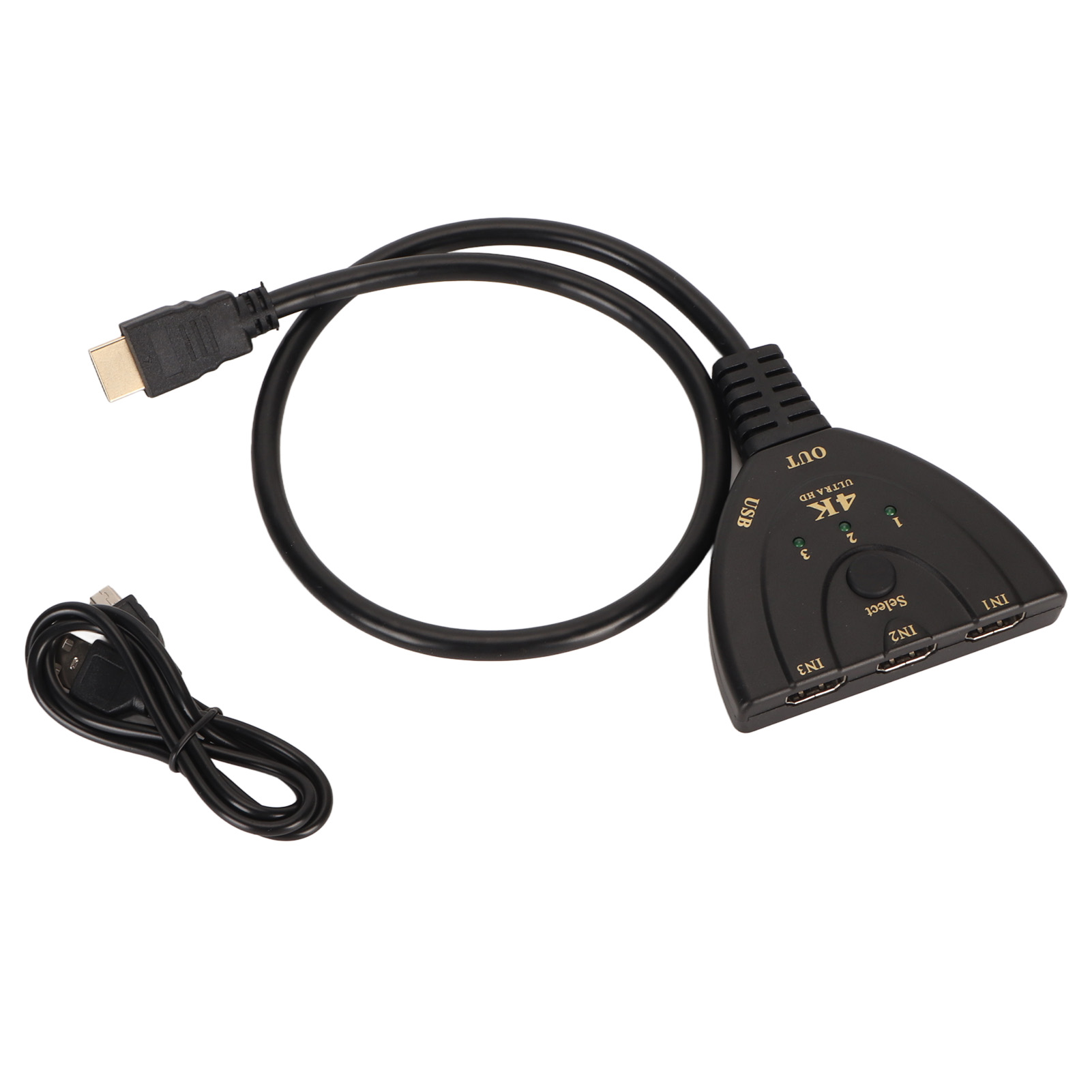 3-eingang, 1-ausgang 4k 3d Hdmi-switch Für Pc, Fernseher, Projektor
