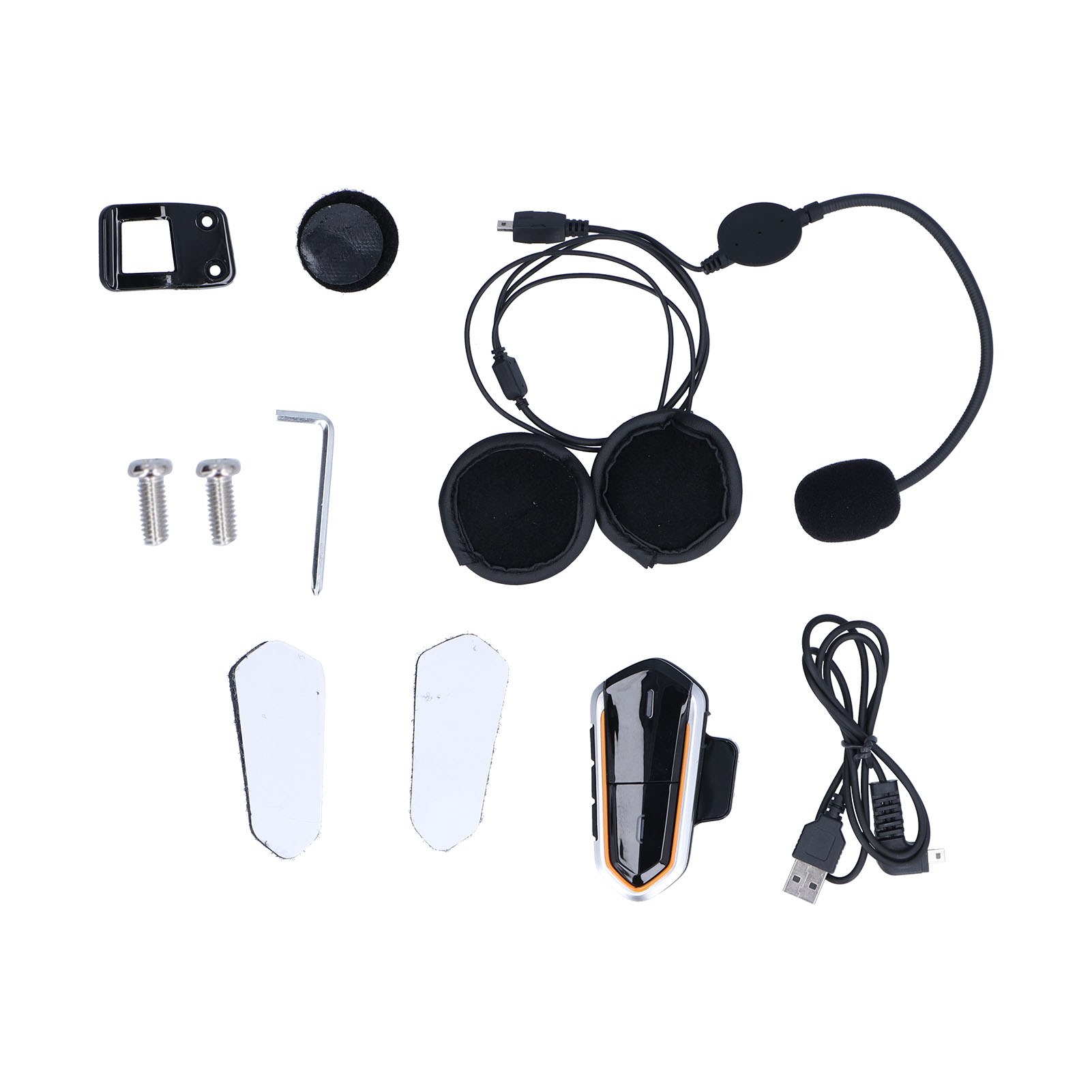 Qtbe6 Bluetooth-motorradhelm – Kabelloser Kopfhörer Für Motorradhelme