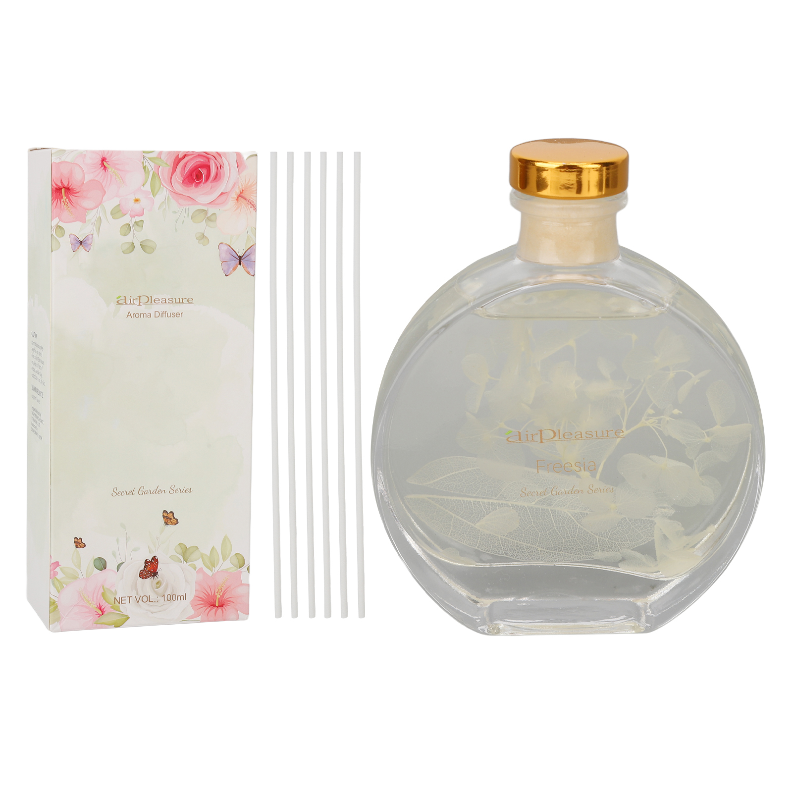 Flammenloser Raumduft Mit Freesienöl, Aromatherapie Für Zuhause Und Hotel, 100-ml-flasche