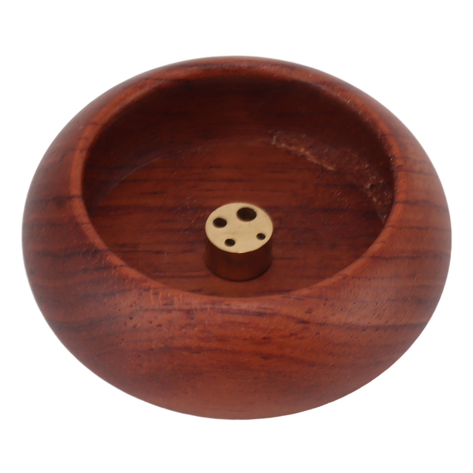 Räucherstäbchenhalter Aus Holz Und Kupfer, Kleines Rundes Tablett Für Räucherstäbchen, Heimdekoration Und Teezeremonie, Aromatherapie.