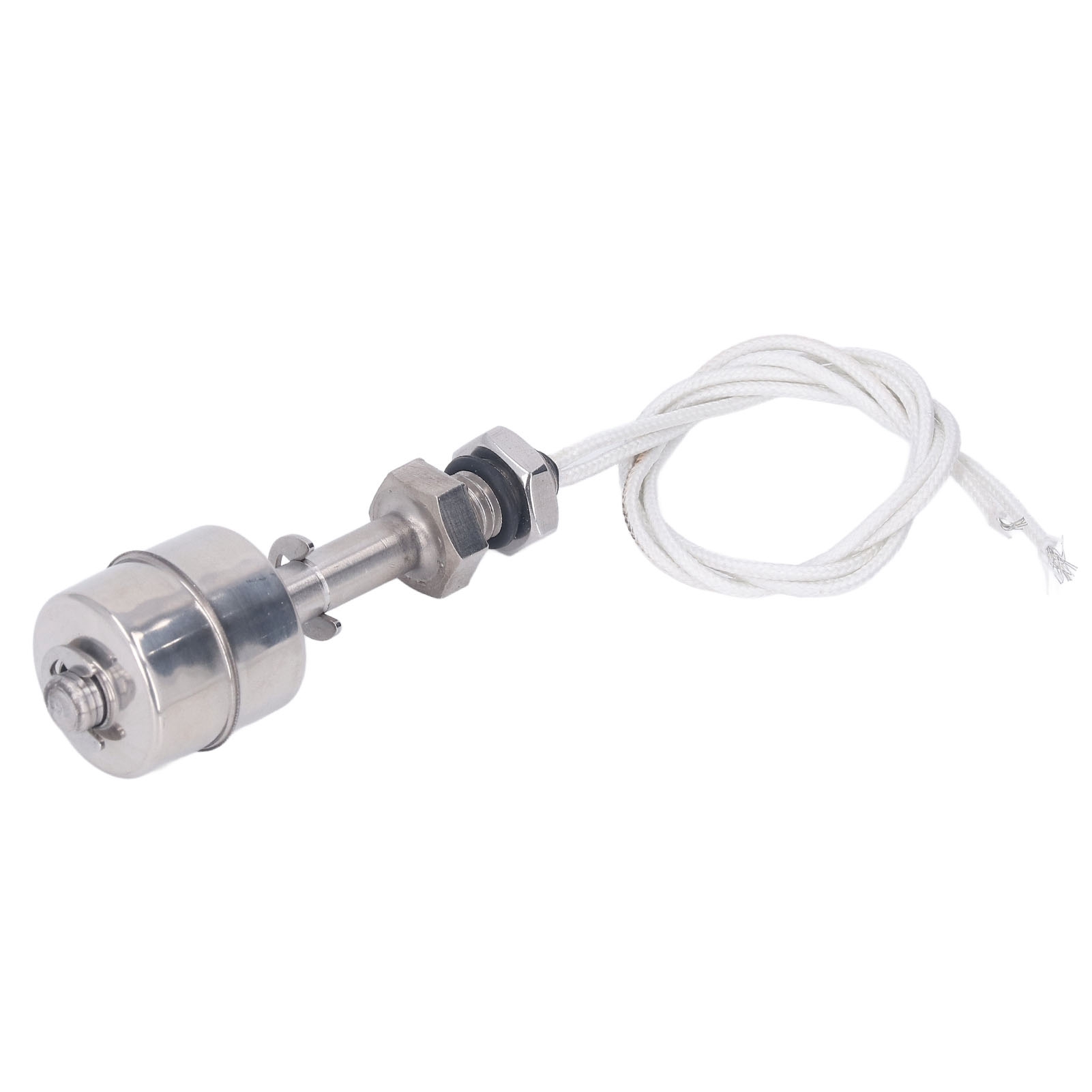 Schwimmerschalter Für Flüssigkeitsstände, 10 Mm Hub, Edelstahl, Wasser-/ölstandsensor, 0–220 V, Länge 65 Mm