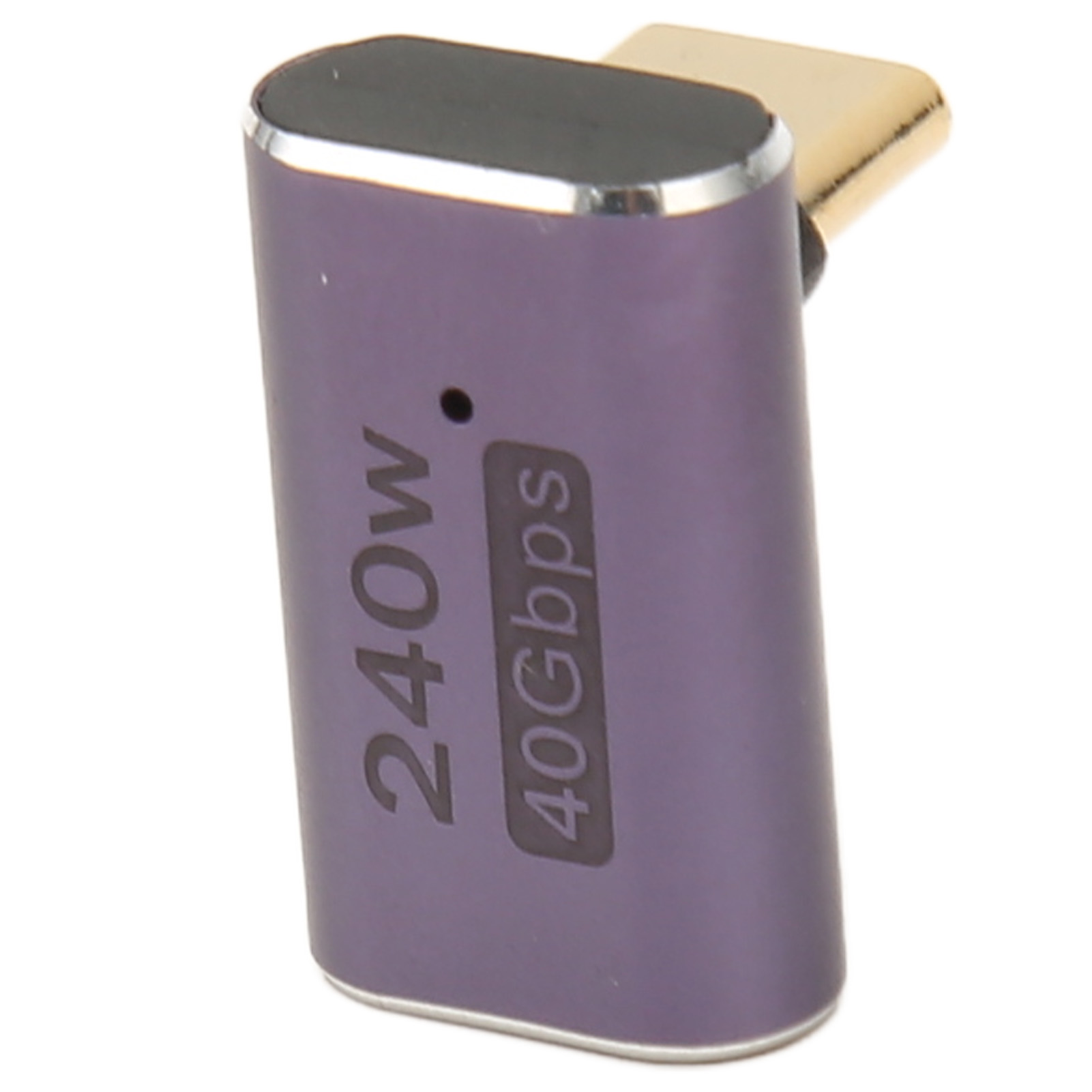 Usb-c-buchse Auf Usb-c-stecker Pd-adapter 240 W 8k 60 Hz 40 Gbit/s Usb 4.0 Winkelstecker Für Smartphone, Tablet Und Pc