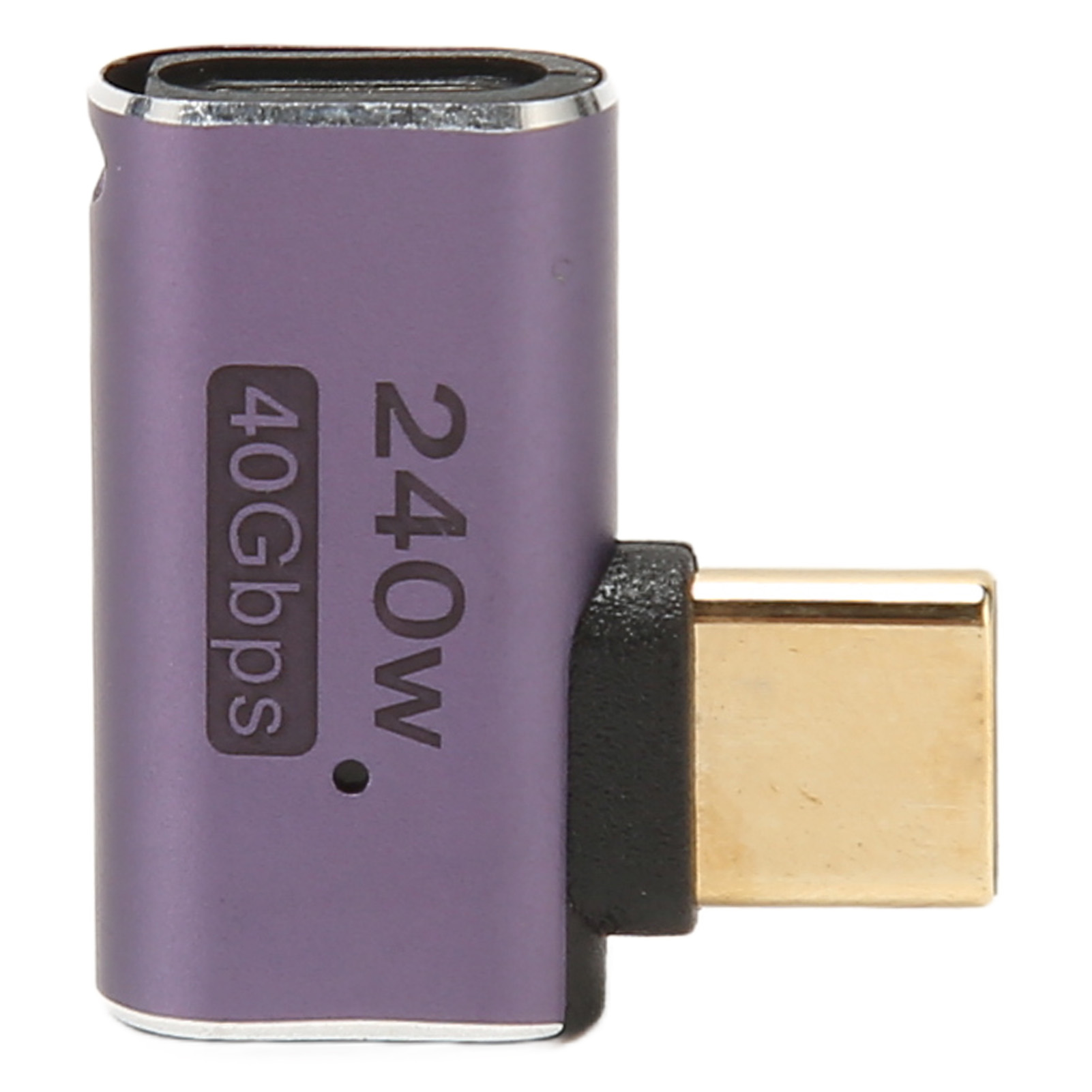Usb-c-stecker Auf Usb-c-buchse Pd-adapter 240 W 8k 60 Hz 40 Gbit/s Usb 4.0 Winkelstecker Für Smartphone, Tablet, Pc Und Laptop