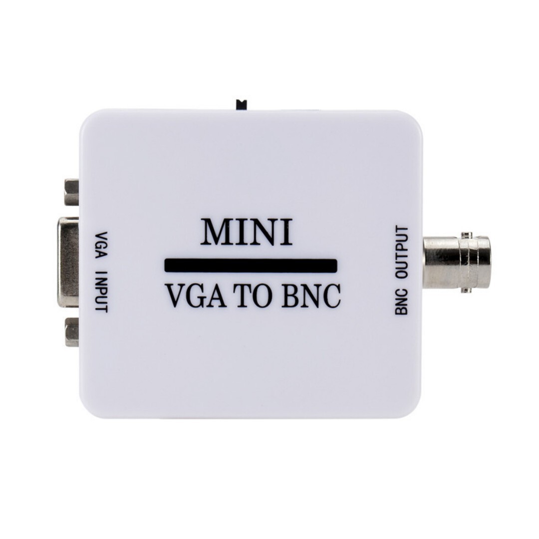 Vga-zu-mini-bnc-konverter, 1080p-hd-usb-videoadapter Für Monitore, Fernseher Und Computer