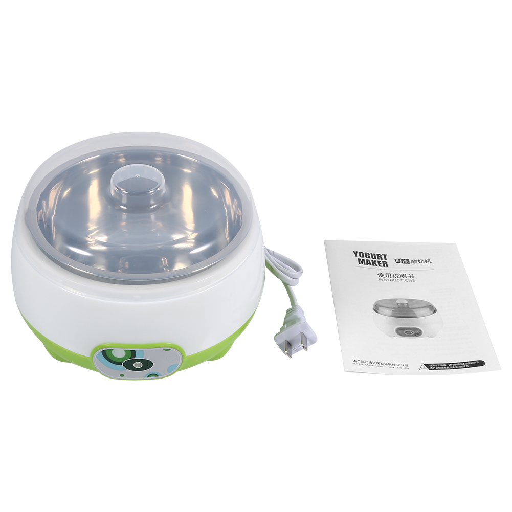 1-liter-joghurtbereiter Aus Edelstahl – Selbstgemachter, 220-v-diy-joghurtbereiter