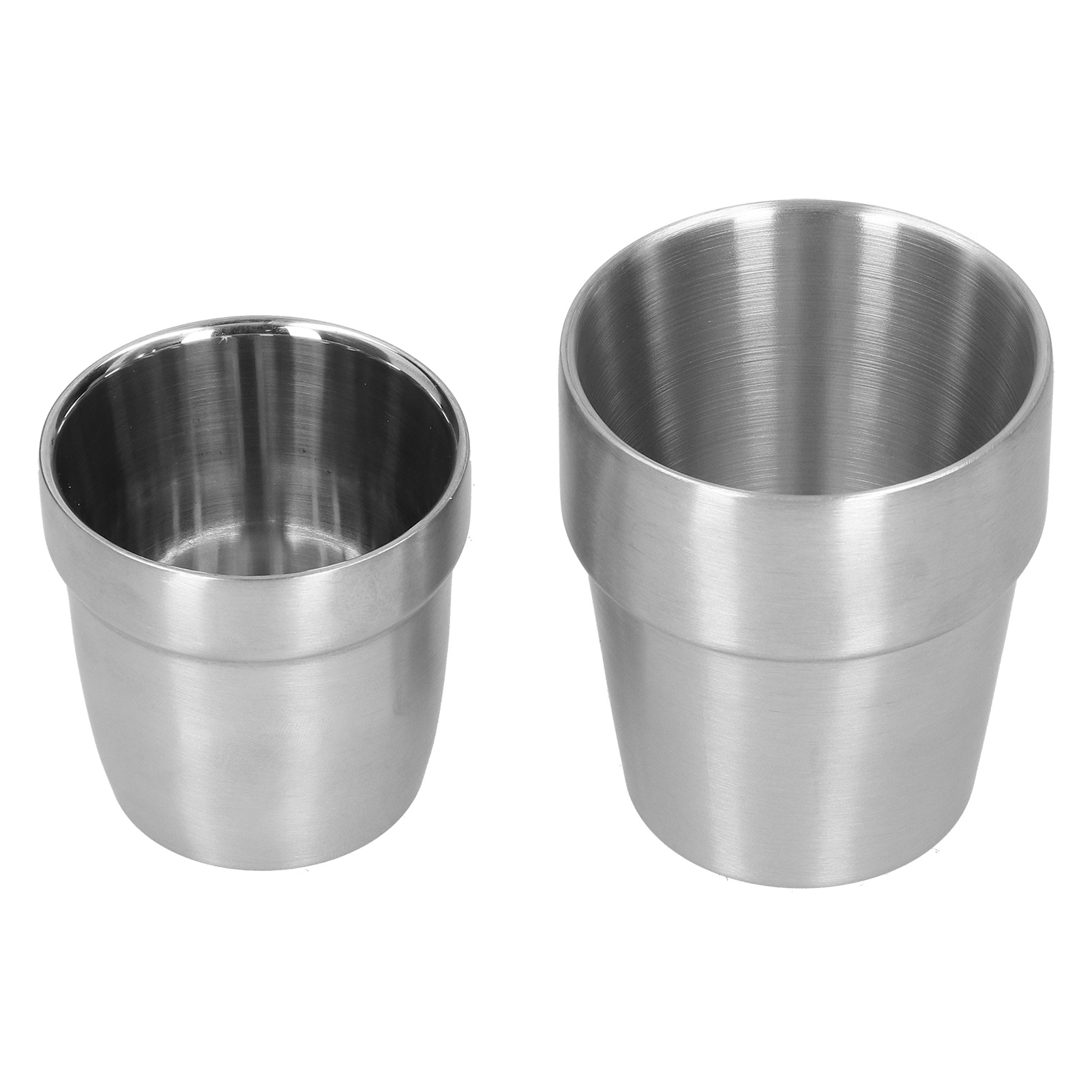 Isolierbecher Aus Edelstahl (180 Ml Und 300 Ml) – Ideal Für Kaffee, Bier Und Wasser – Für Den Professionellen Einsatz Oder Zu Hause