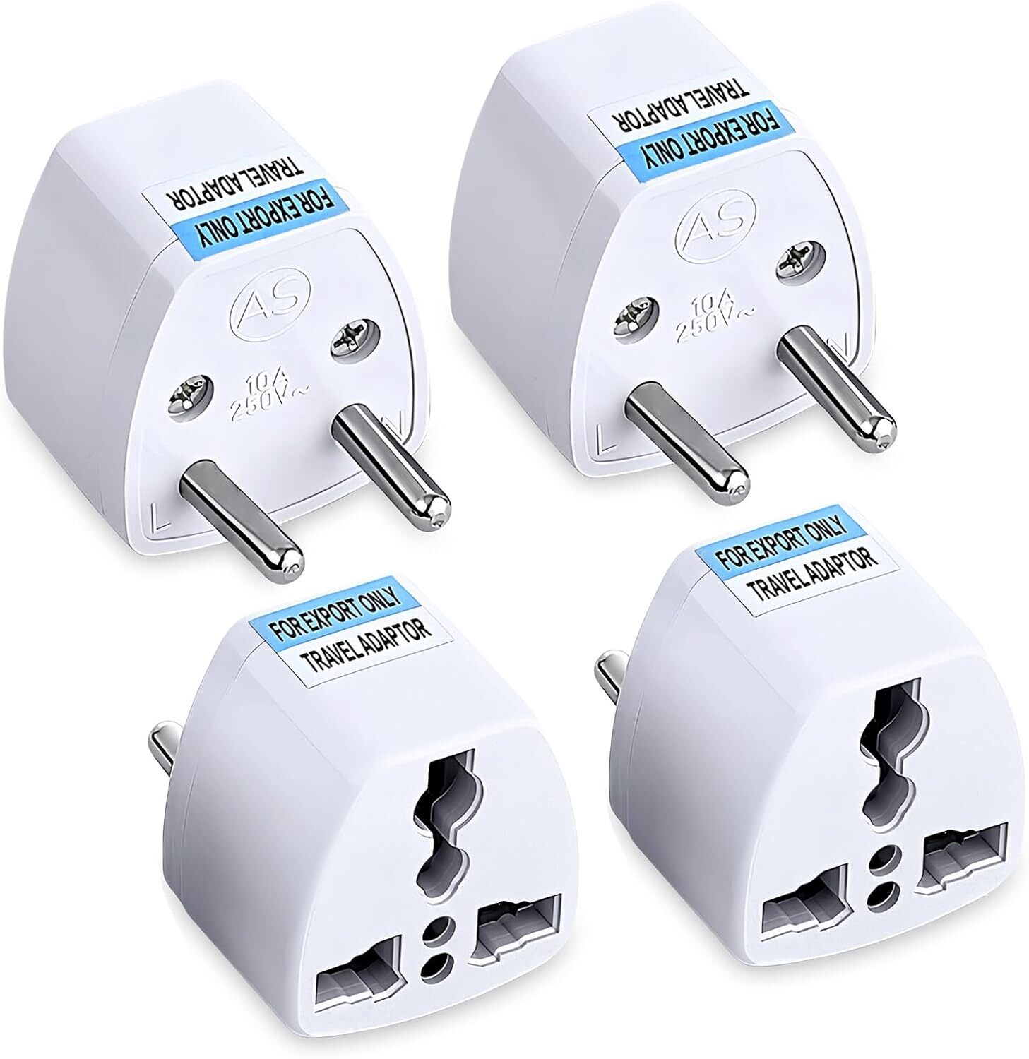 Universeller 4-fach-reiseadapter, Internationaler Mehrfachstecker