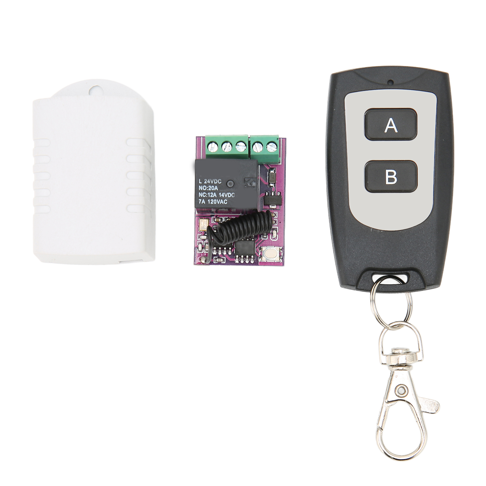 20a Ferngesteuerter Relais-schalter, Mini-funksteuerung Für 24v Elektrogeräte Und Haushaltsgeräte