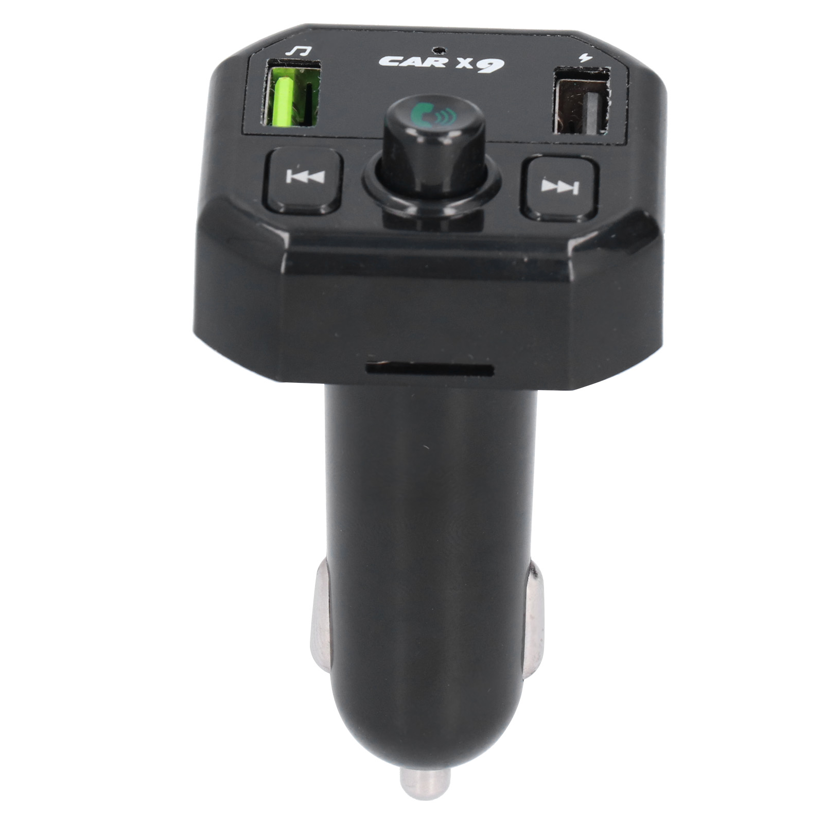 X9 Freisprech-bluetooth-fm-autosender, Zigarettenanzünder-ladegerät Mit Tragbarem Drahtlosem Radioempfang