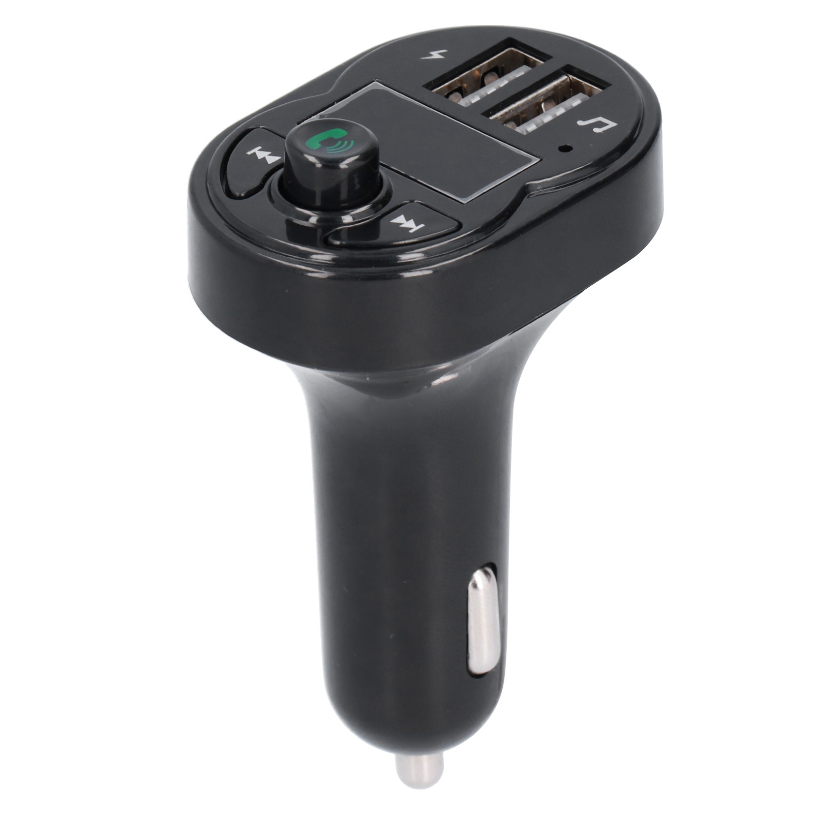 Bluetooth-fm-transmitter Fürs Auto – Kabelloses Laden Und Freisprechen