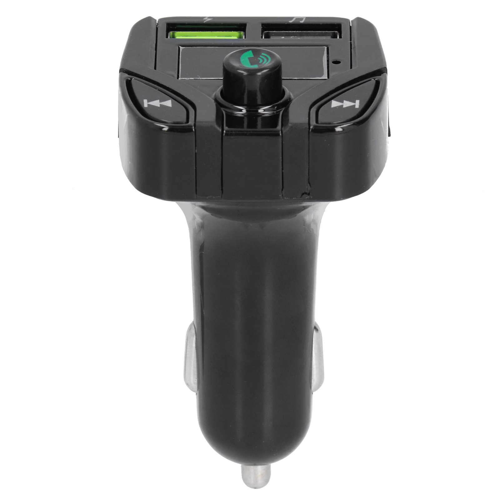 Bluetooth Fm-freisprecheinrichtung Für Das Auto, Zigarettenanzünder-ladegerät Mit Zwei Usb-anschlüssen.