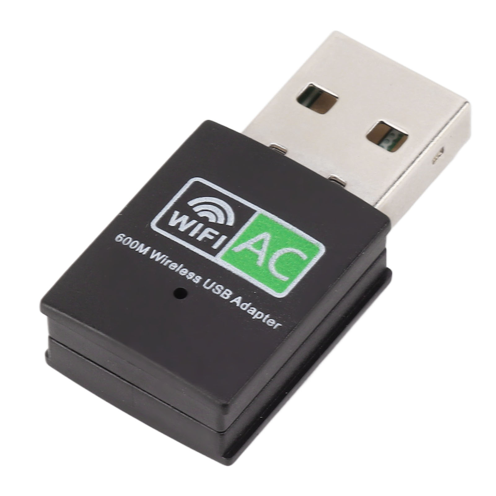 600 Mbit/s Dualband-wlan-adapter (5 Ghz/2,4 Ghz) Mit Usb-anschluss Für Pc Und Laptop, Plug & Play