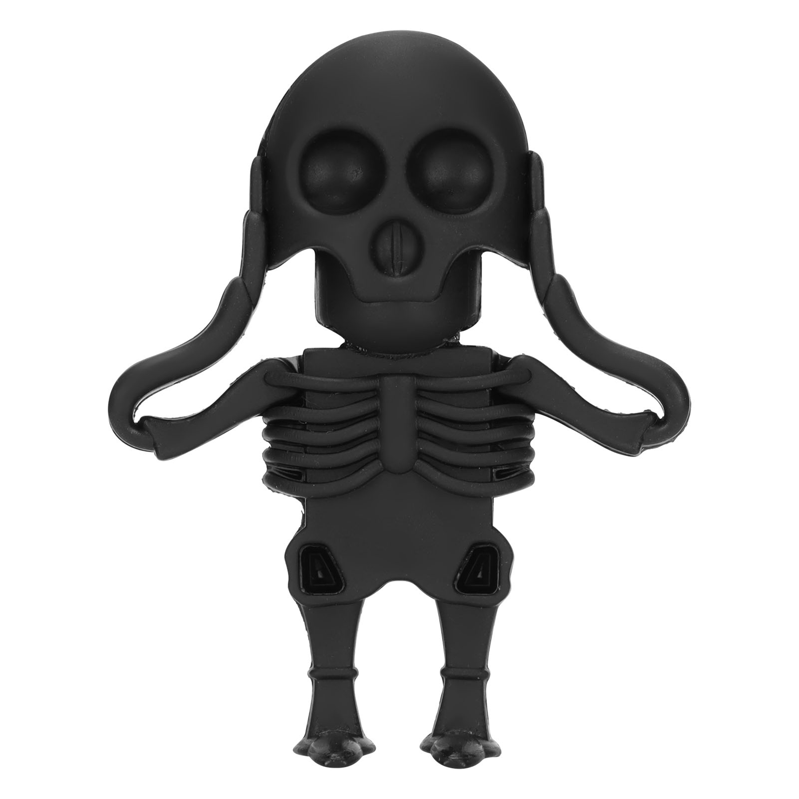 Niedlicher Totenkopf-usb-stick (128 Gb) – Tragbarer Speicherstick, Originelles Miniaturdesign – Praktisches Geschenk Und Einzigartiger Stil