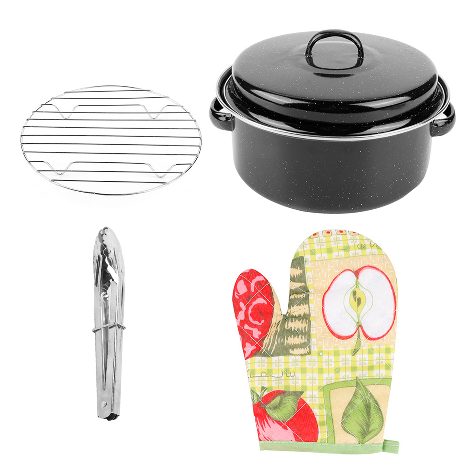 Tragbarer Indoor-grill, Ideal Zum Zubereiten Von Süßkartoffeln Und Fleisch, Inklusive Deckel.