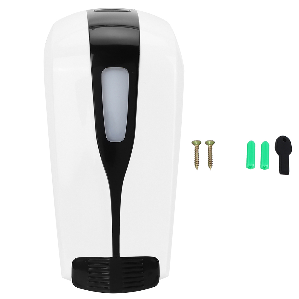 500-ml-wand-duschspender Mit Schloss Für Seife Und Shampoo