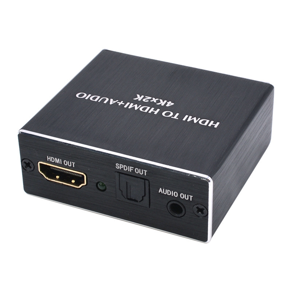 4k Hdmi Audio Extractor, Hdmi Zu Spdif+ Optischer Audiokonverter + 5.1, Kompatibel Mit Ps5, Soundbars Und Heimkinoanlagen