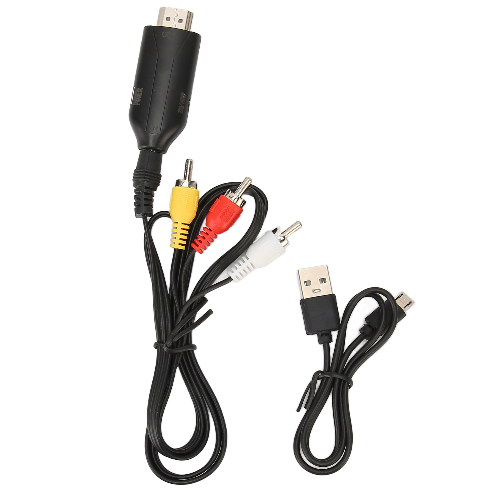 Rca-zu-hdmi-1080p-konverter Für Ps2, Ps3, Xbox, Dvd-player Und Set-top-box – Multimedia-adapter Für Hohe Auflösung