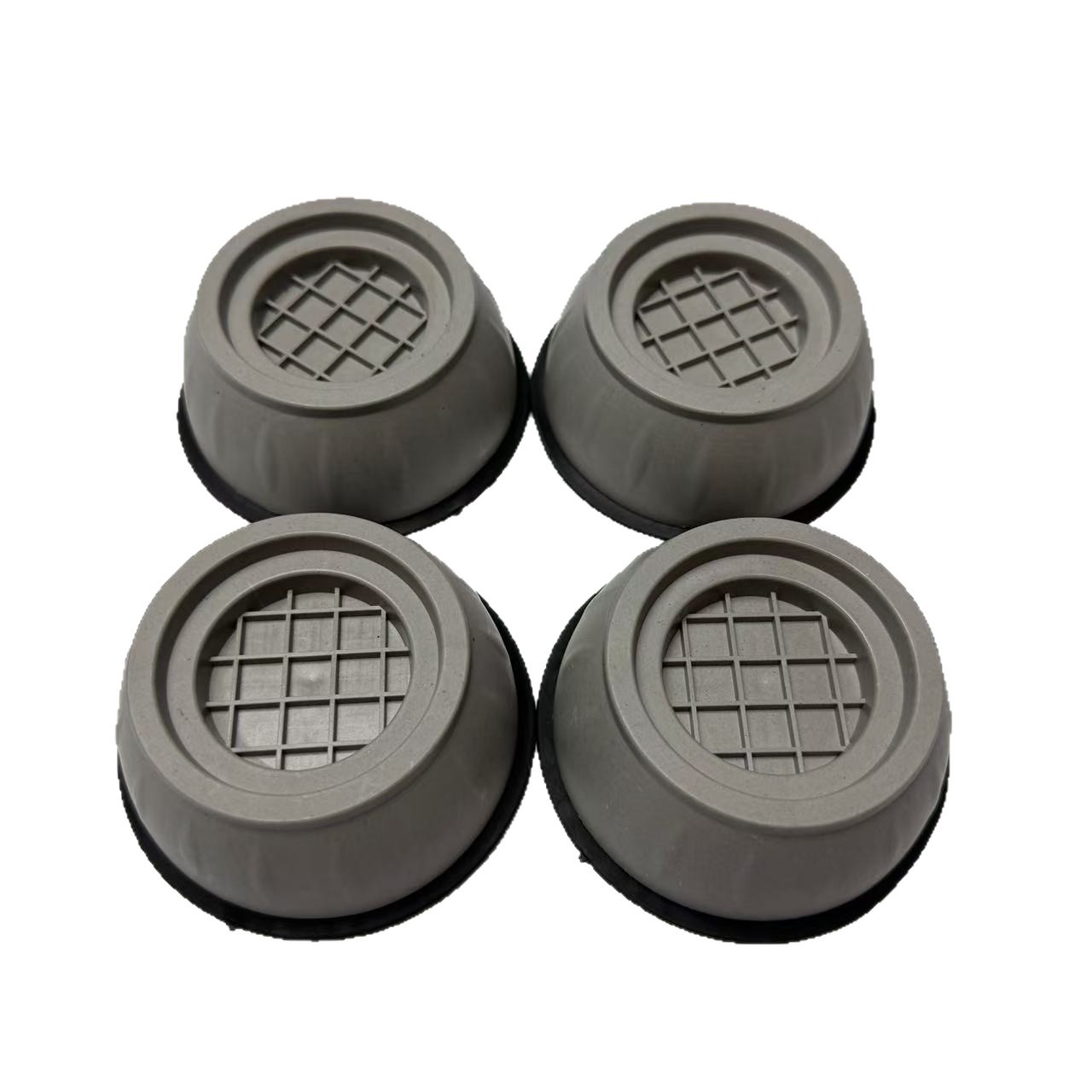 4-teiliges Set Anti-rutsch-pads Für Waschmaschine, Trockner Und Kühlschrank – Vibrationsdämpfung, Gummisohlen, Stabiles Zubehör