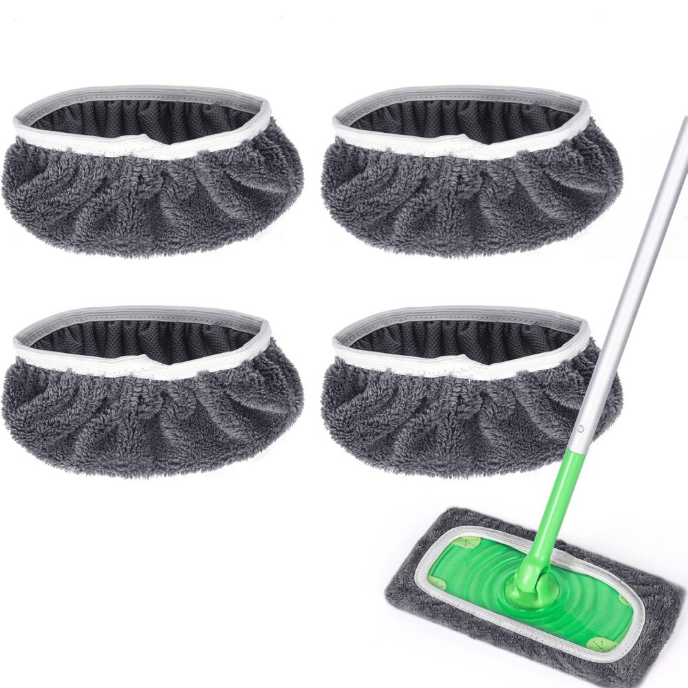 Swiffer Wiederverwendbare Wischmopp-pads, 4er-pack – Nass- Und Trockenreinigung