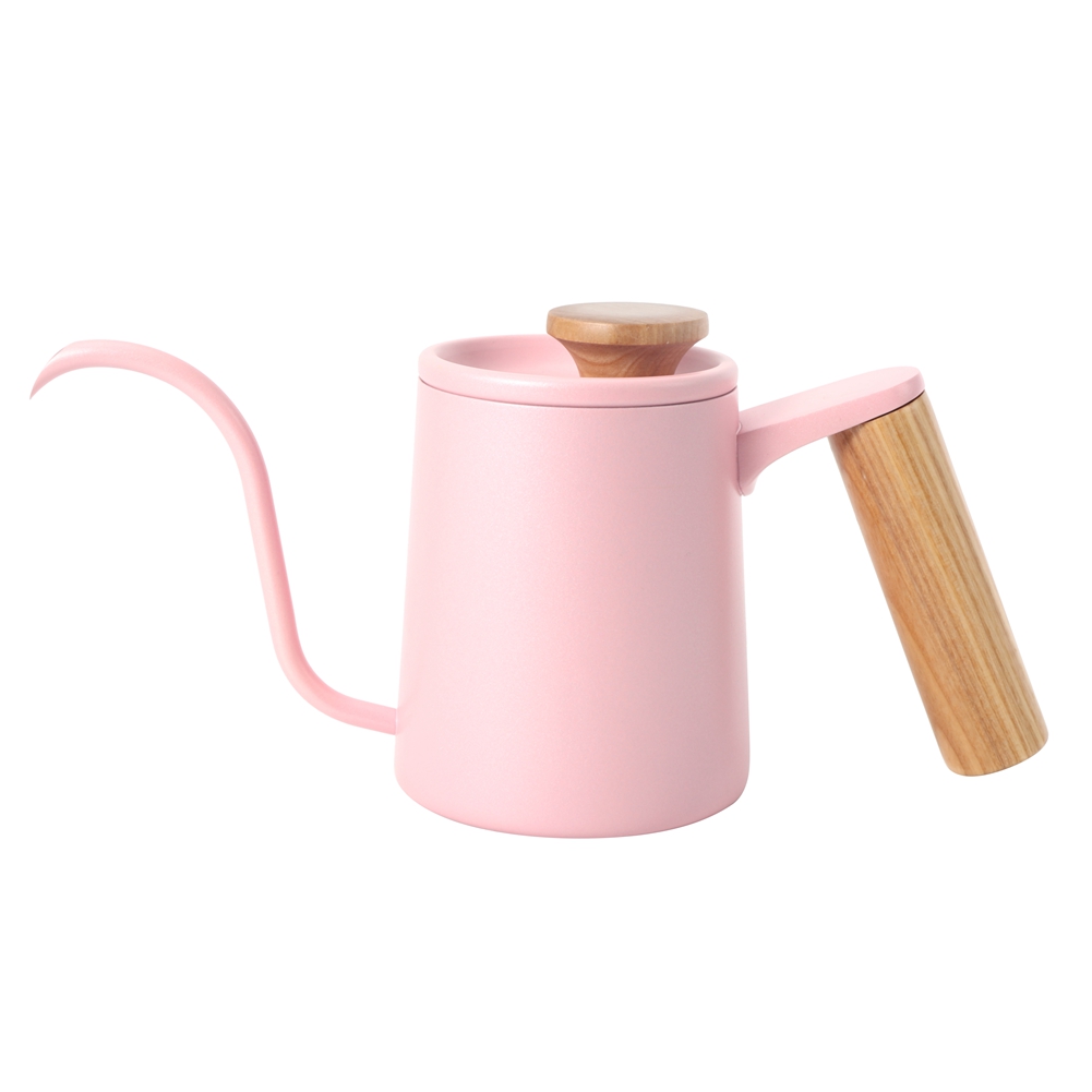 350-ml-edelstahl-wasserkocher Mit Schlankem Ausguss, Ideal Für Den Heimgebrauch – Rosa