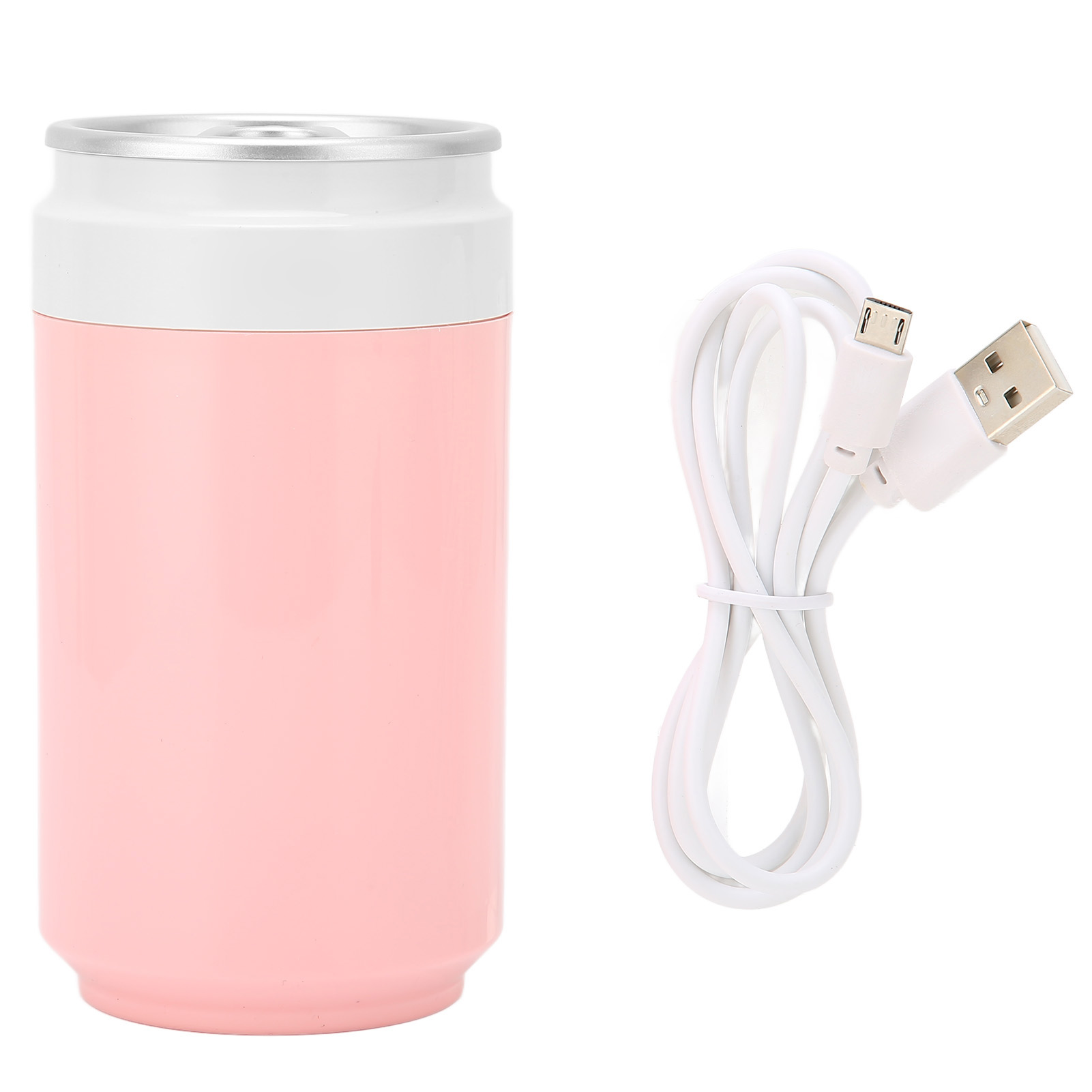 Leiser Usb-diffusor Für Ätherische Öle Mit Led-licht Für Auto, Büro Und Reisen – Rosa