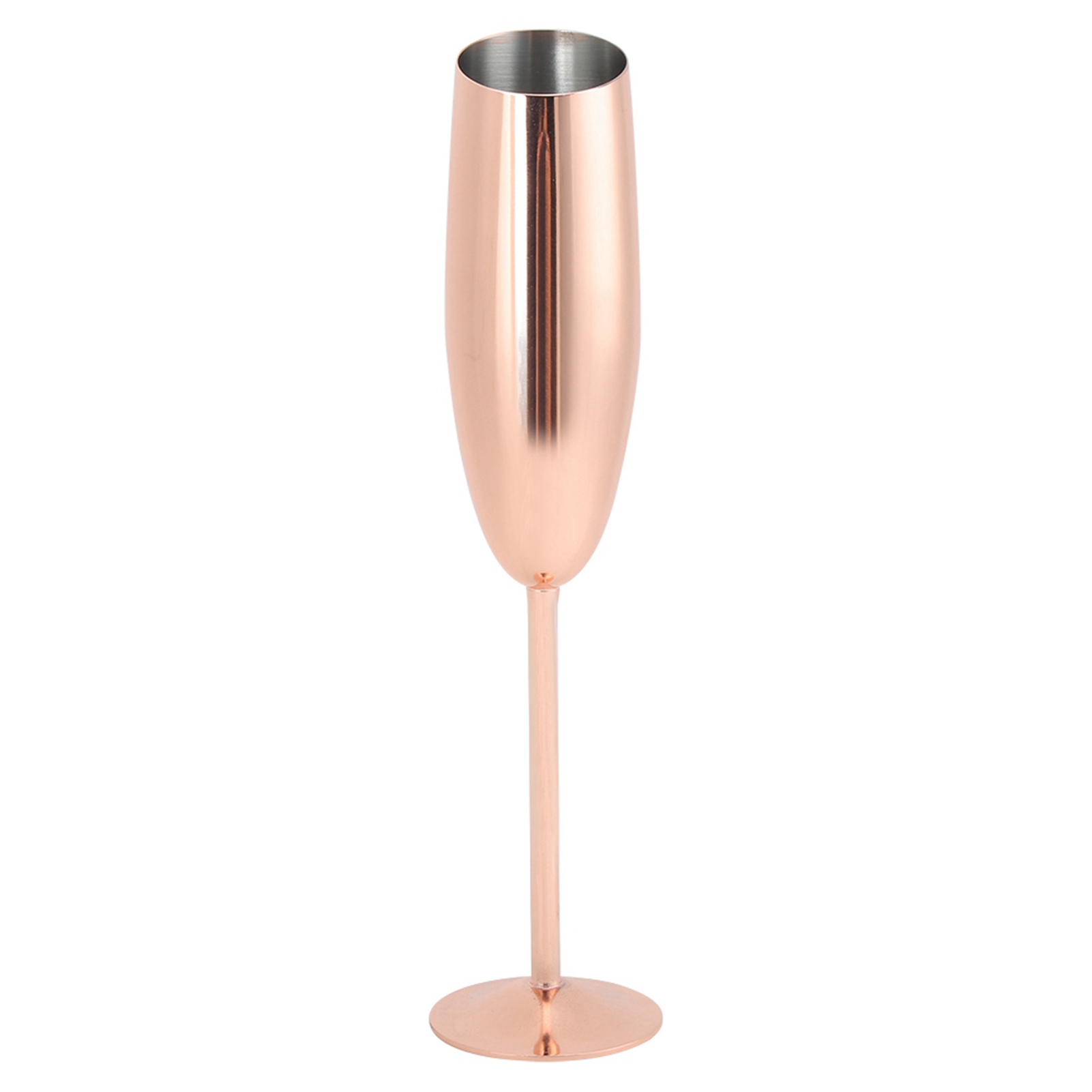 Cocktailglas Aus Edelstahl 304, Champagner- Und Rotweincoupe, Barzubehör In Roségold