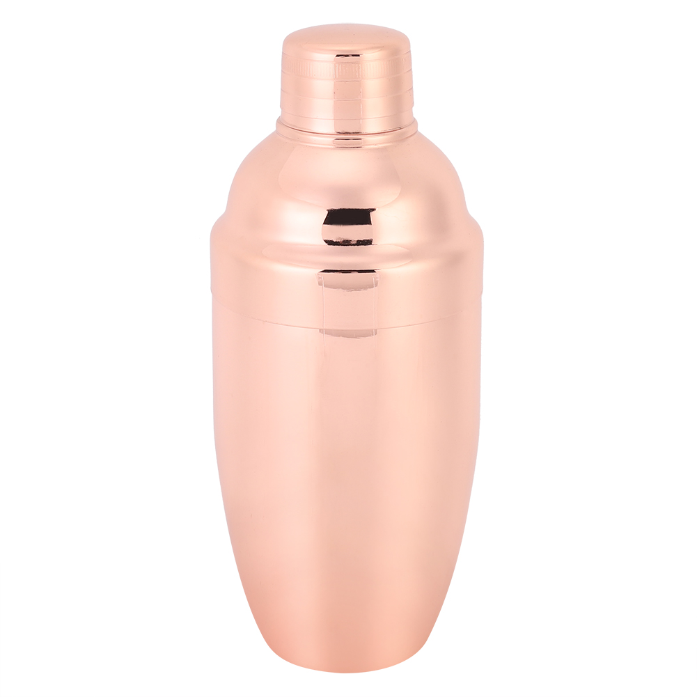 Eleganter Manueller Cocktailrührer Aus Edelstahl – Barzubehör In Roségold