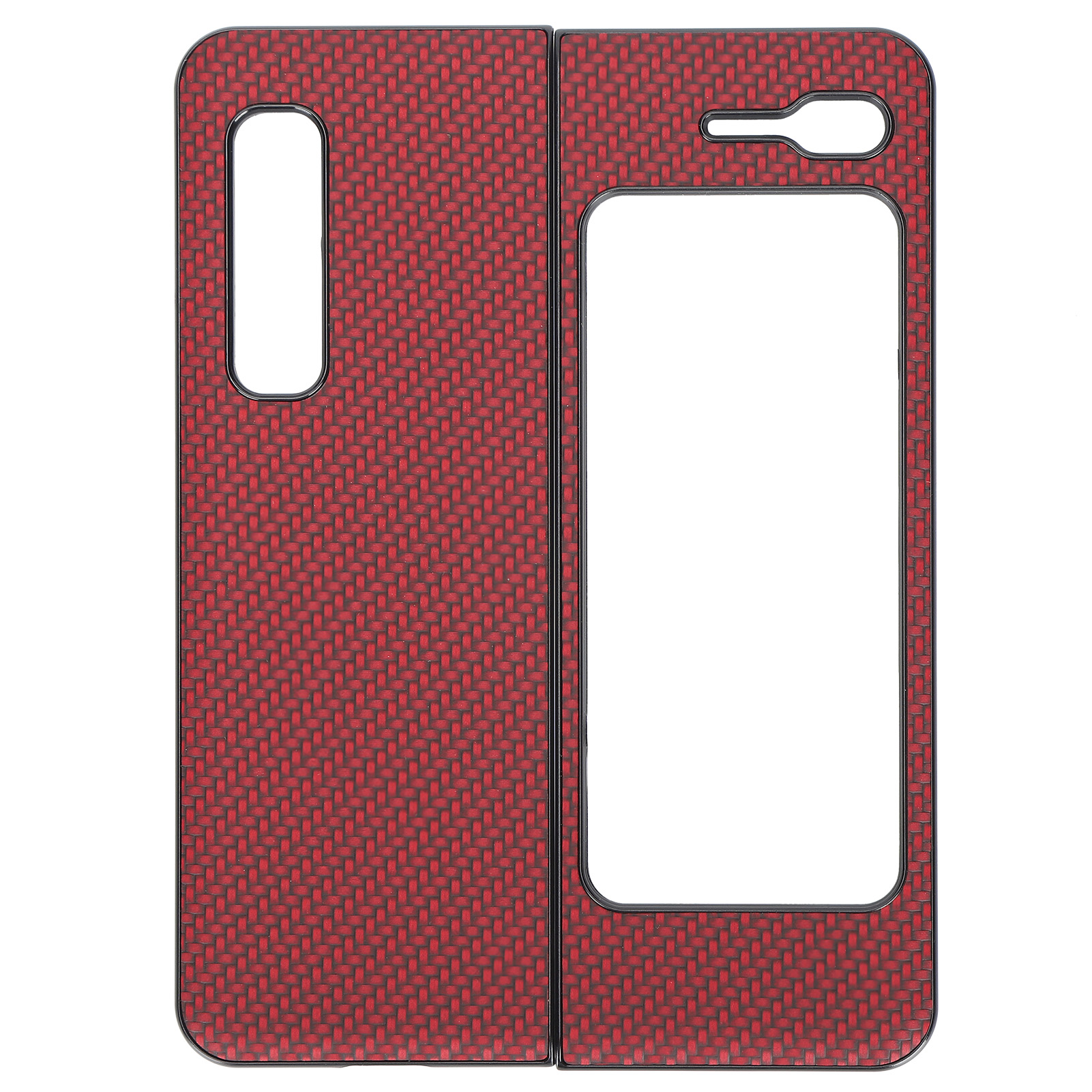 Abs-schutzhülle Mit Fallschutz Für Samsung Galaxy Z Fold 1 W20 – Rot