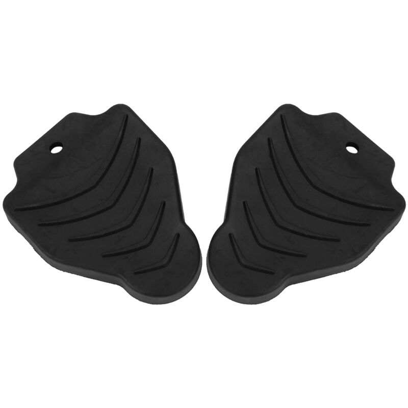 1 Paar Schwarze Fahrradpedal-schuhschutzkappen, Kompatibel Mit Look Delta