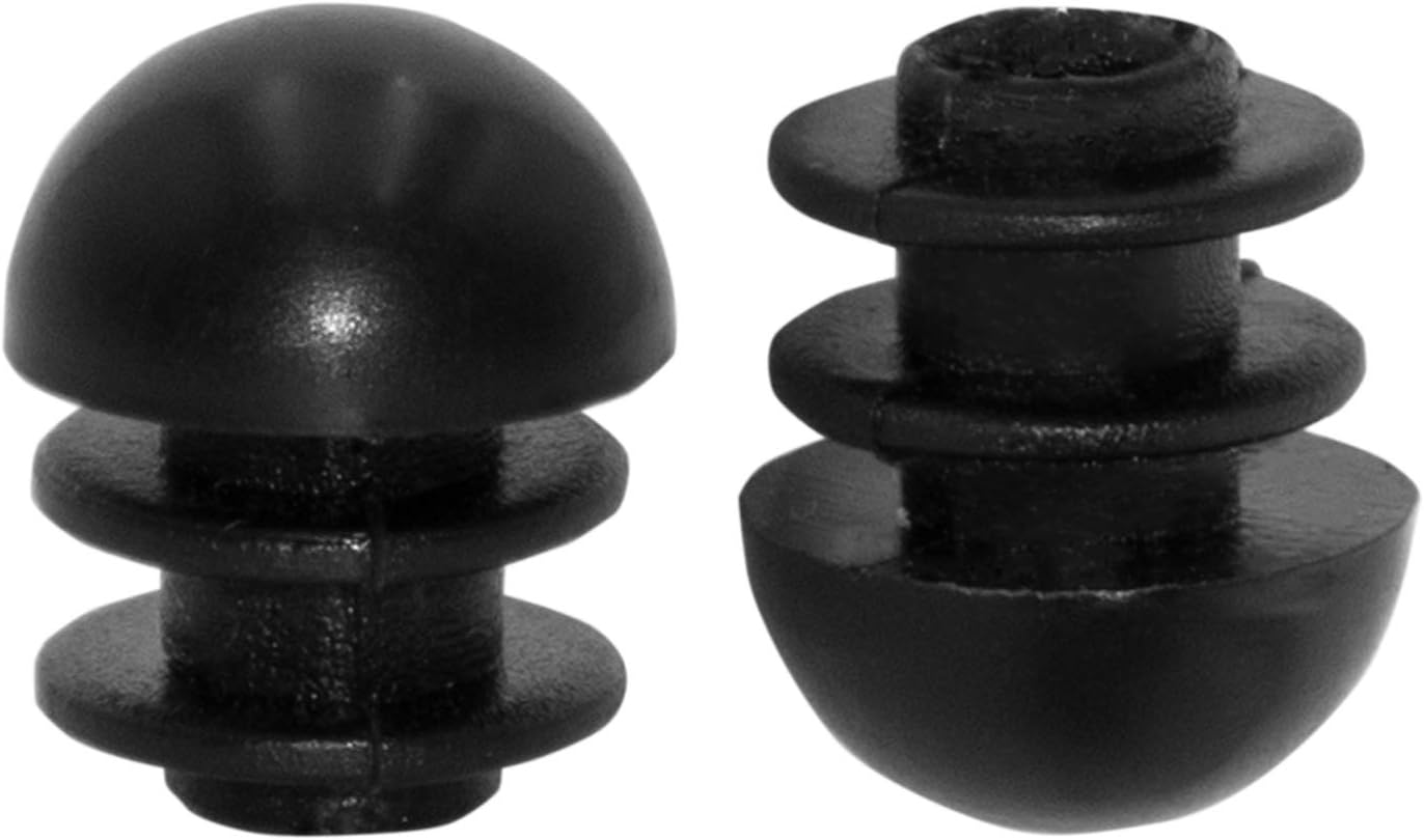 16 Stück Kunststoffkappen Für Möbelfüße, 16 Mm Schwarze Schutzkappen Für Tische Und Stühle