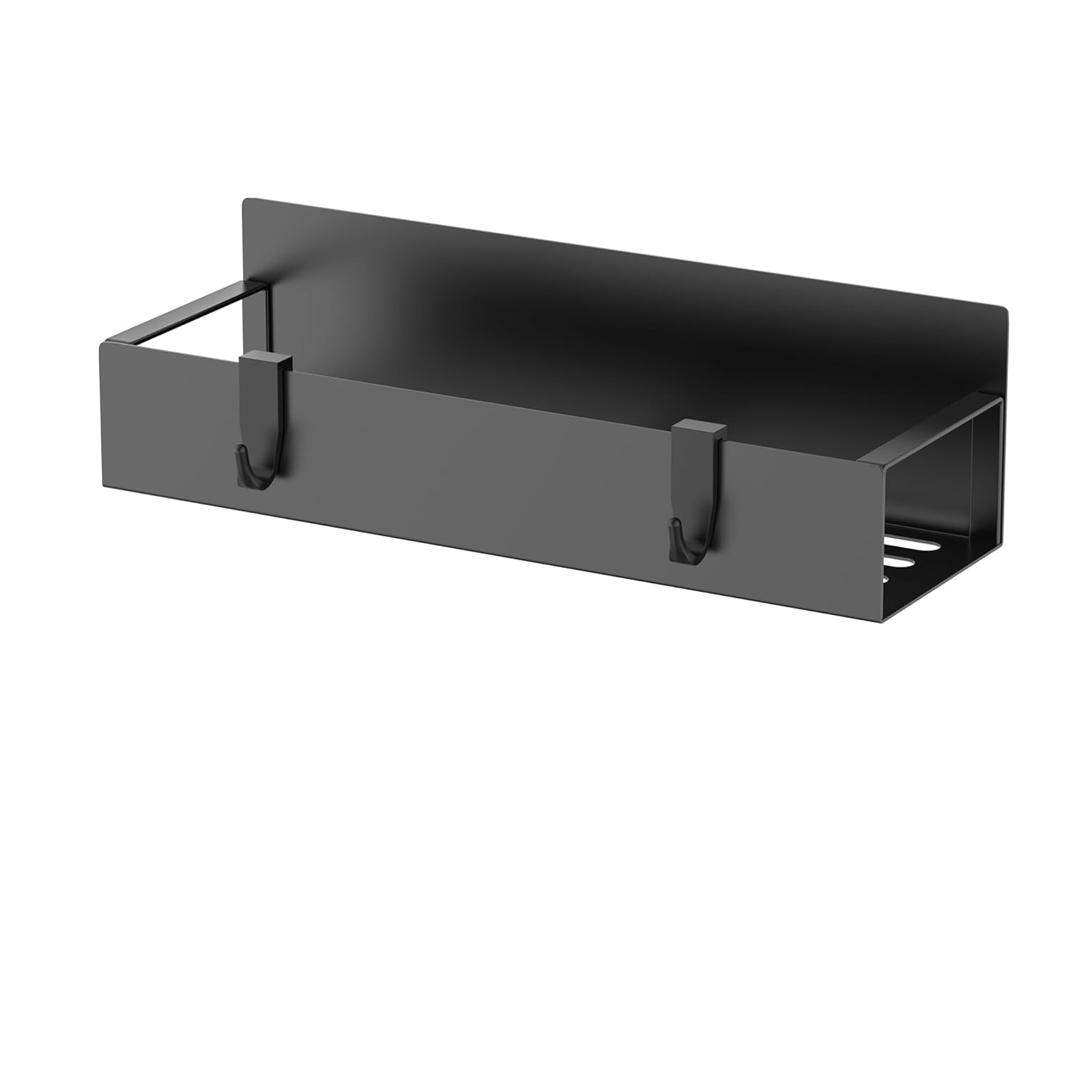 Magnetischer Flaschen- Und Becherhalter Von Stanley, Gewürzregal Mit Kühlschrankhaken, Schwarzer Küchenorganizer