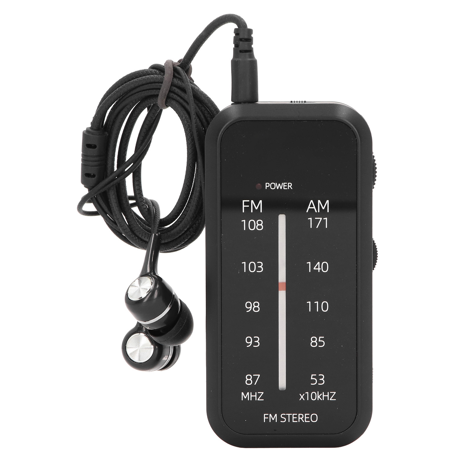 Miniatur-am/fm-stereo-taschenradio, Batteriebetrieben (aaa), Tragbar Mit Kopfhörern Für Den Innen- Und Außenbereich Sowie Für Notfälle